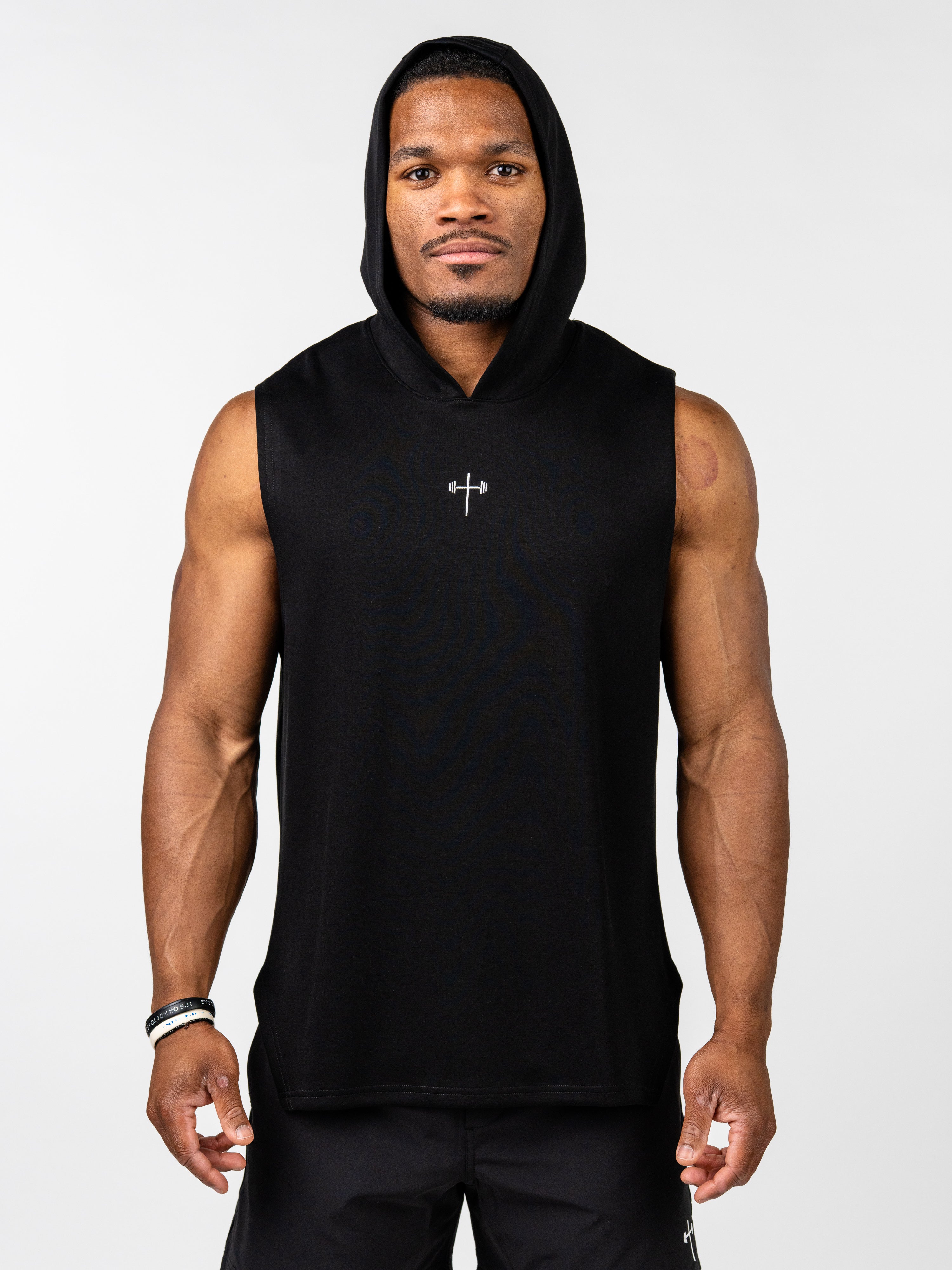 Essential Sleeveless Hoodie