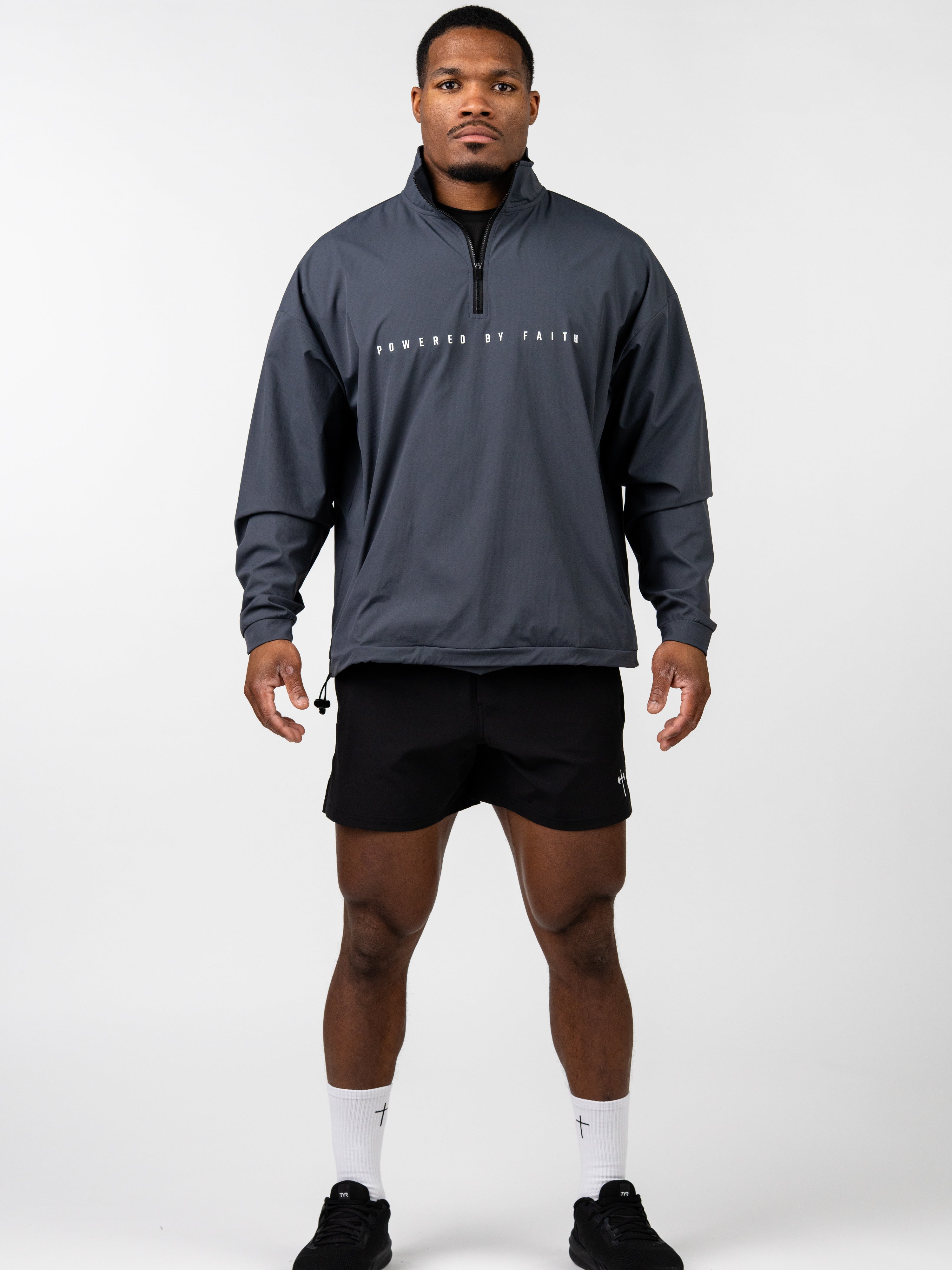 Powered By Faith Pullover Jacket