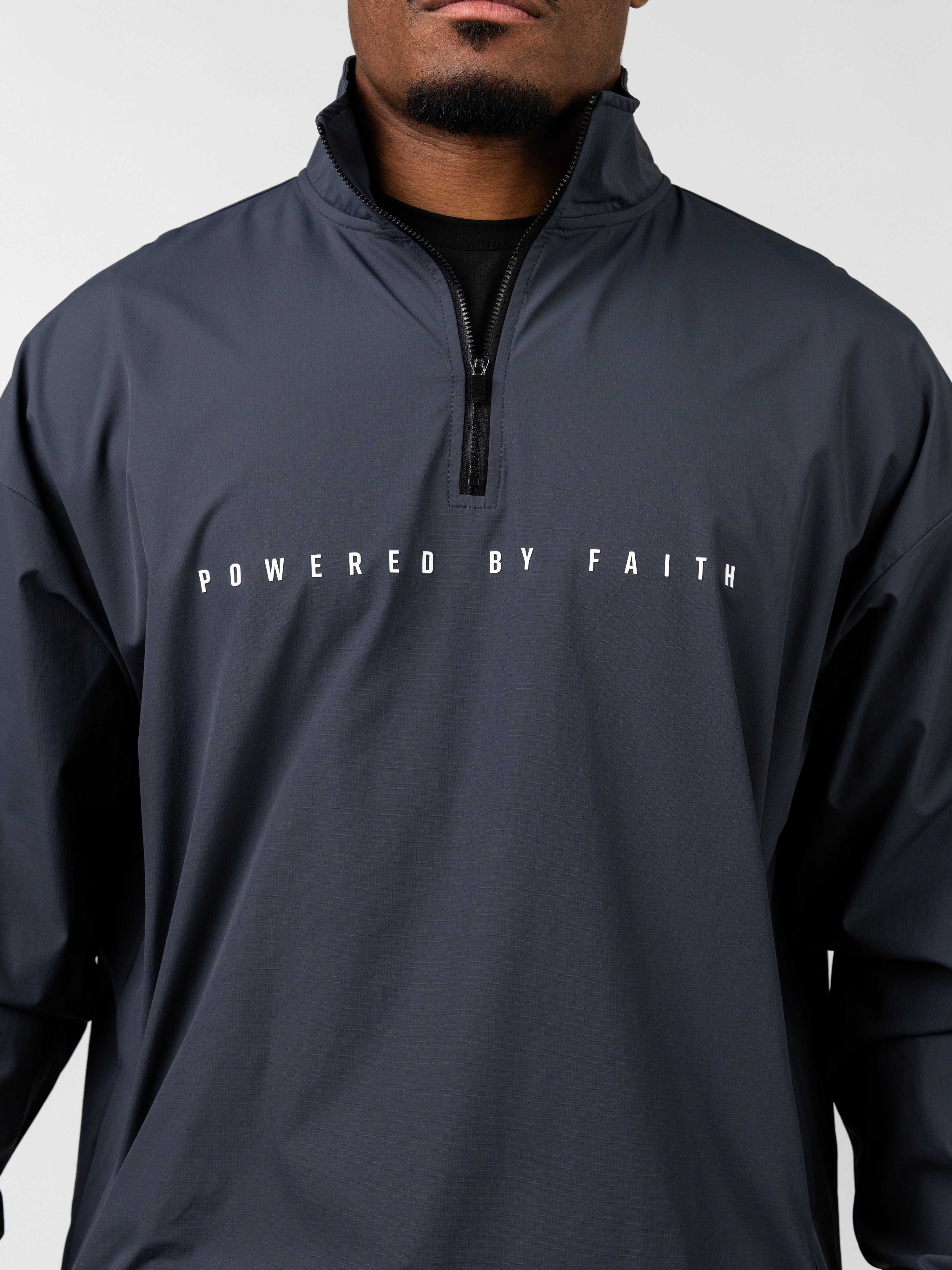 Powered By Faith Pullover Jacket