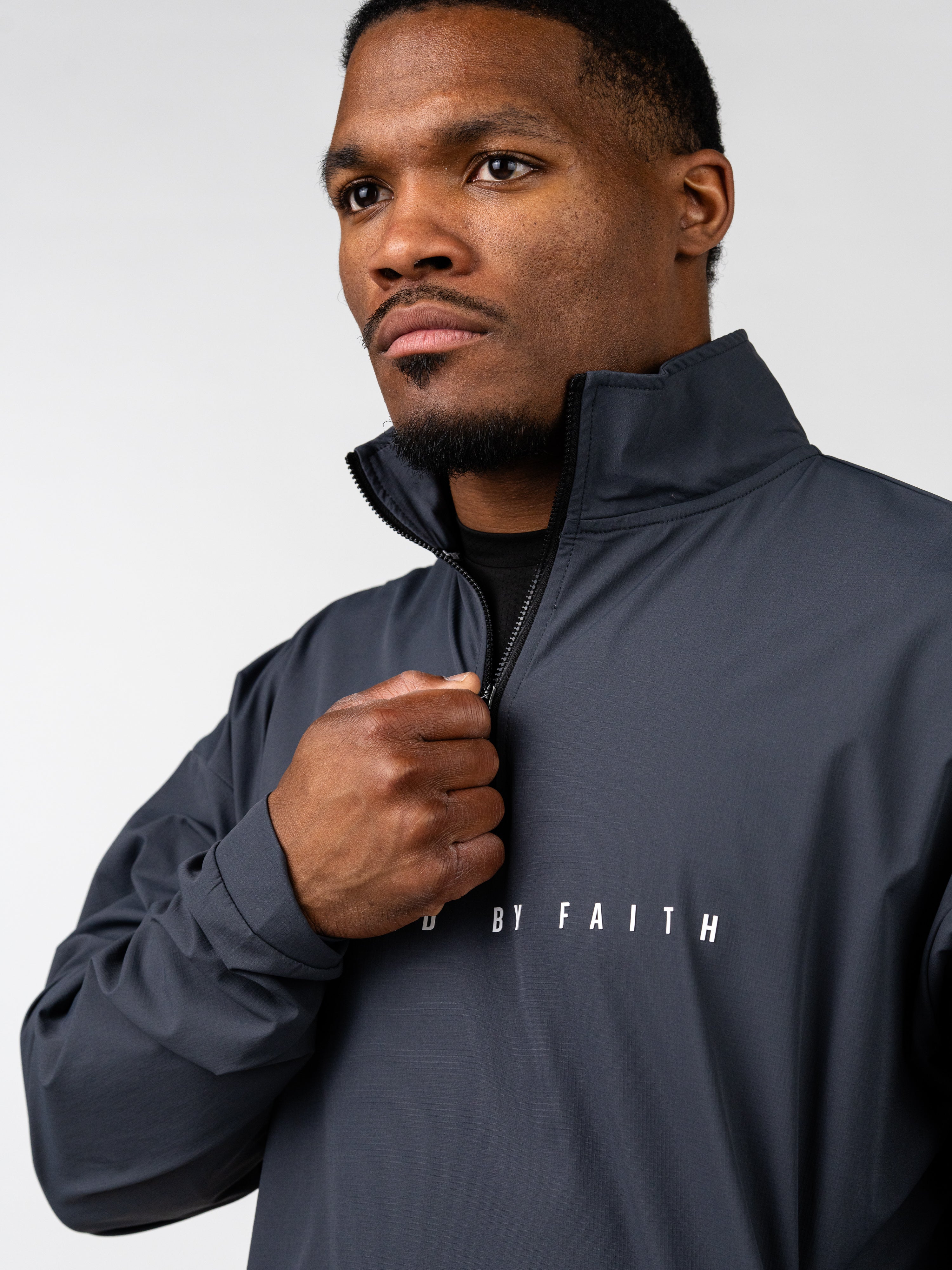 Powered By Faith Pullover Jacket
