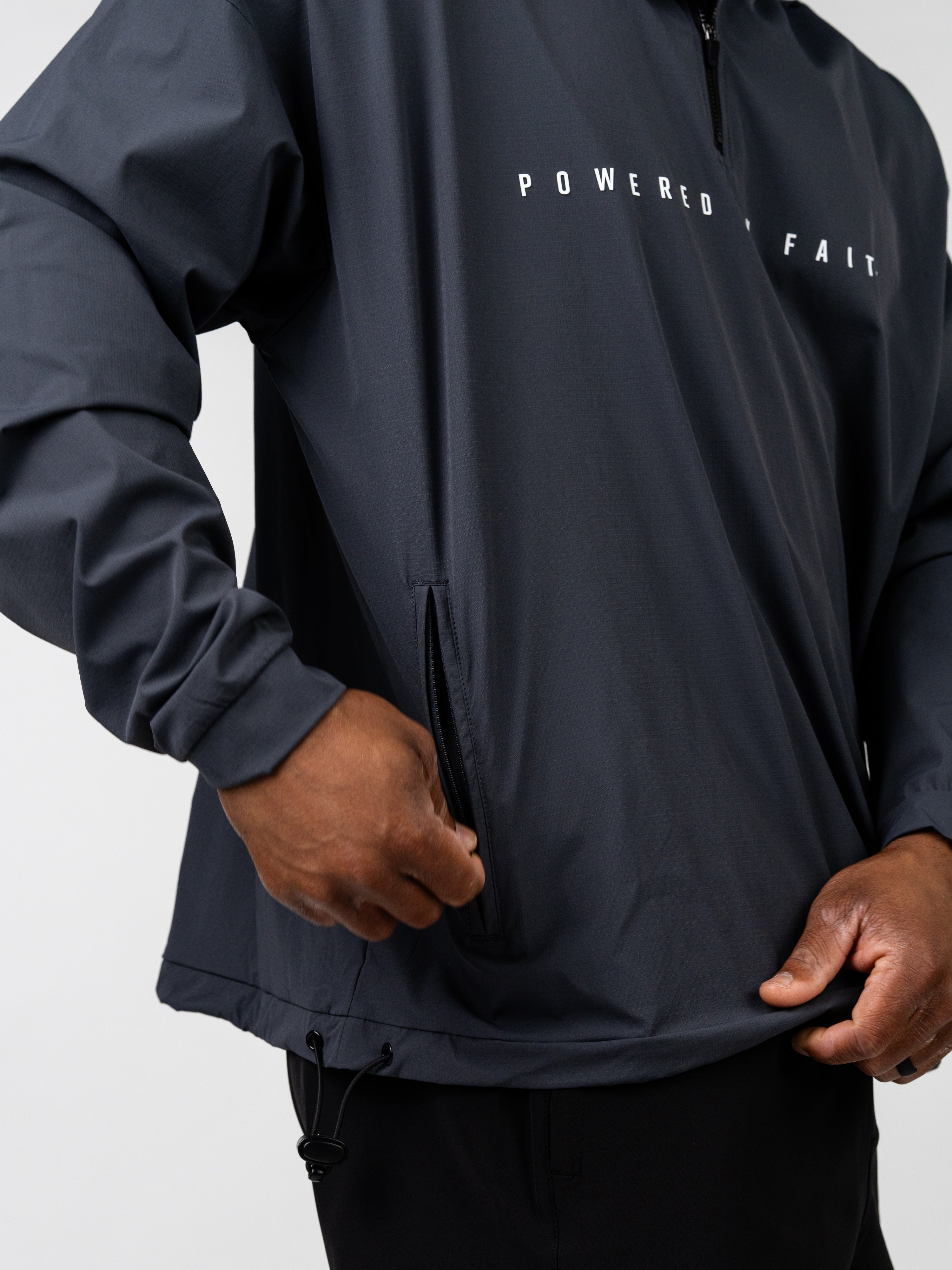 Powered By Faith Pullover Jacket