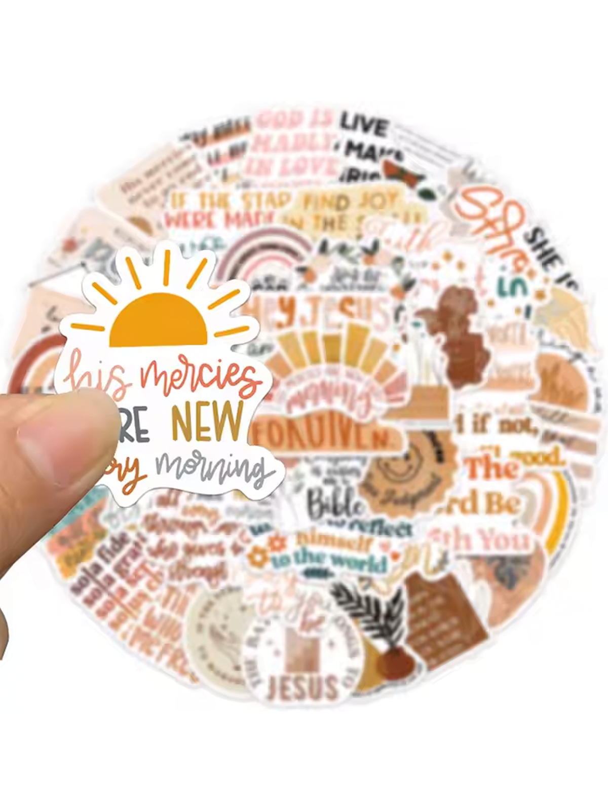 Be Still Sticker Pack (50 Stickers) - HolStrength