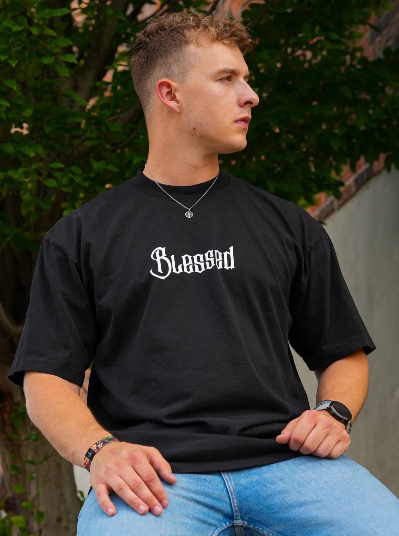 Blessed Tee - Black HolStrength