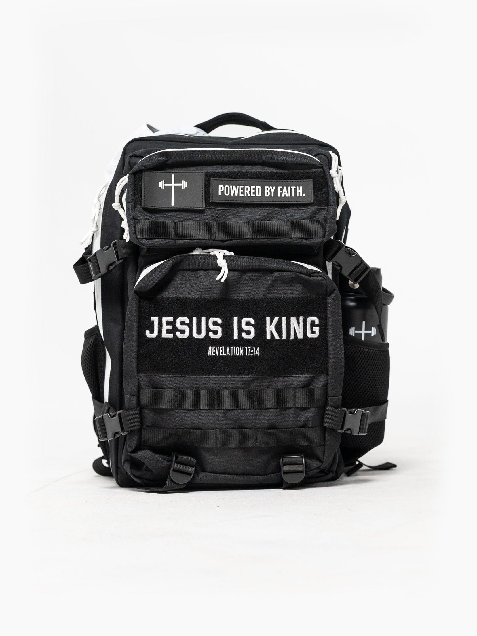 HolStrength 45L Tactical Backpack, Jesus is King