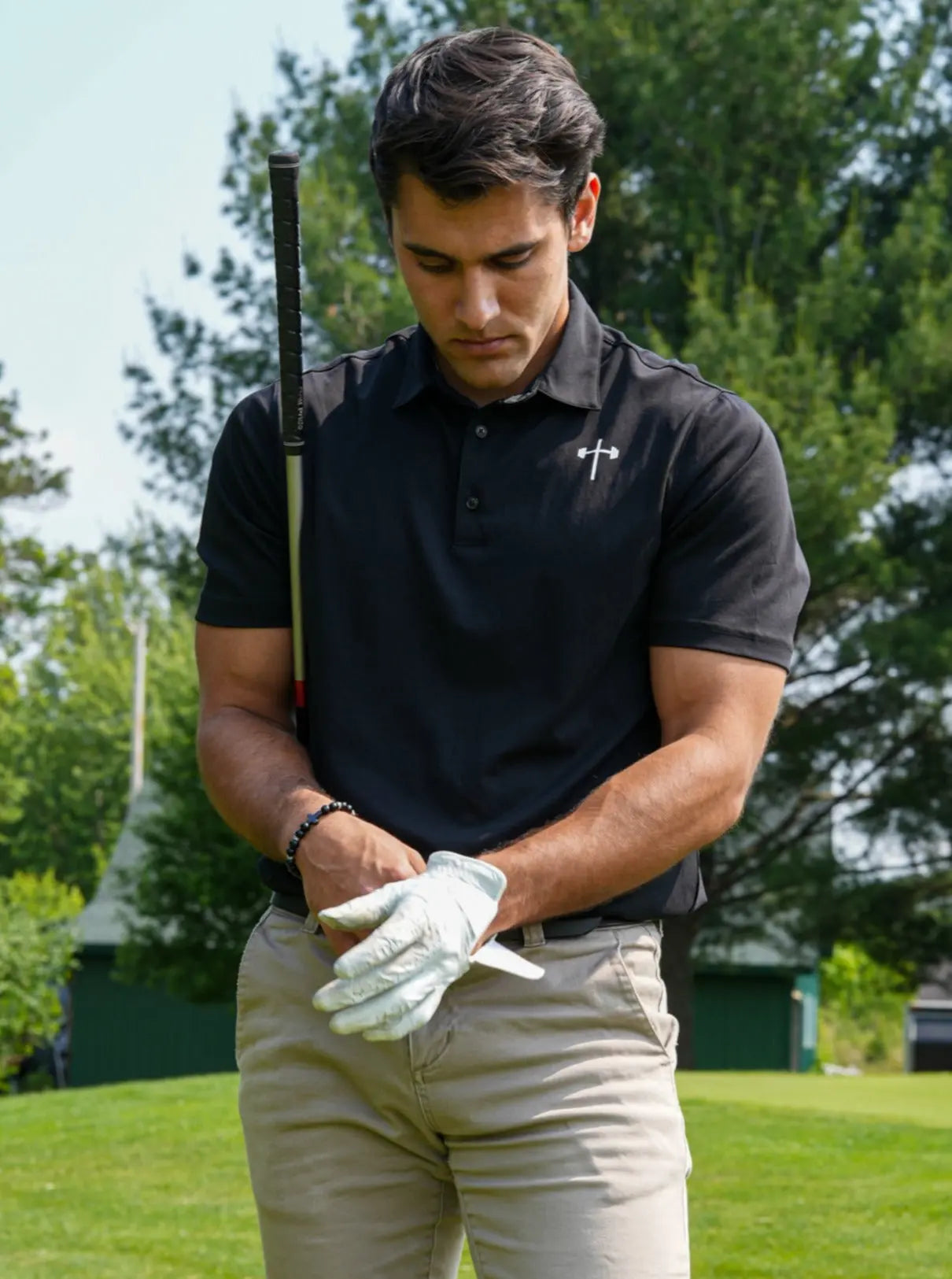 Classic Polo - Black HolStrength