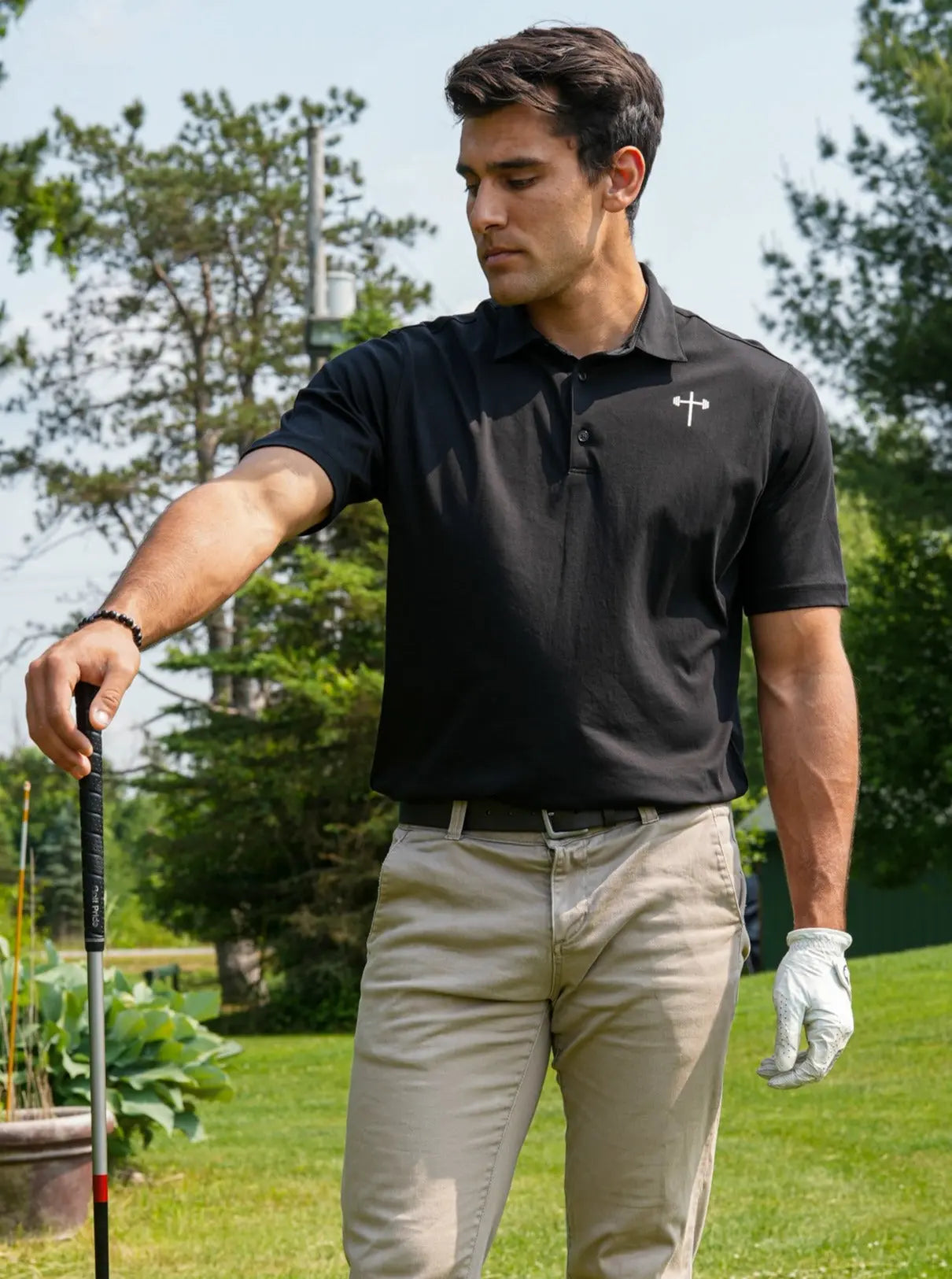 Classic Polo - Black HolStrength