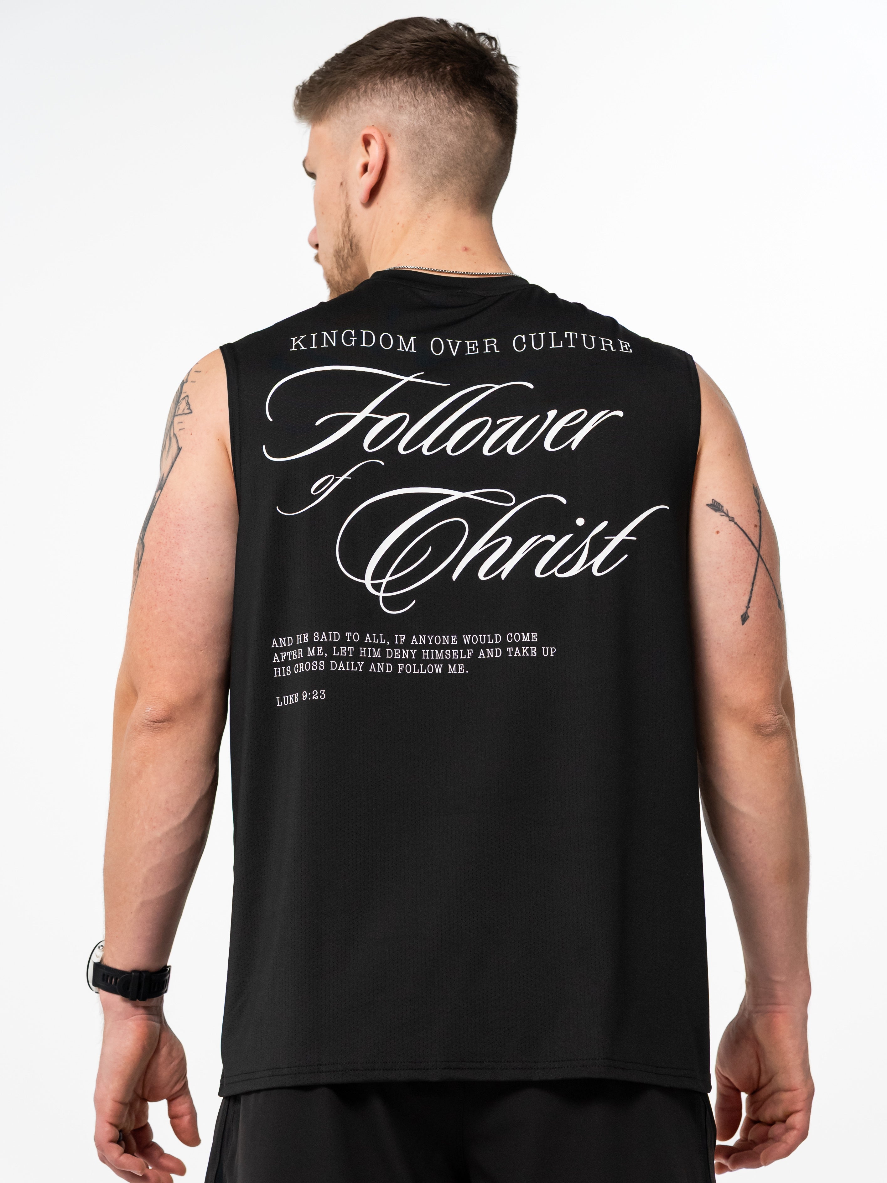 Follower of Christ Premium Oversized Tank