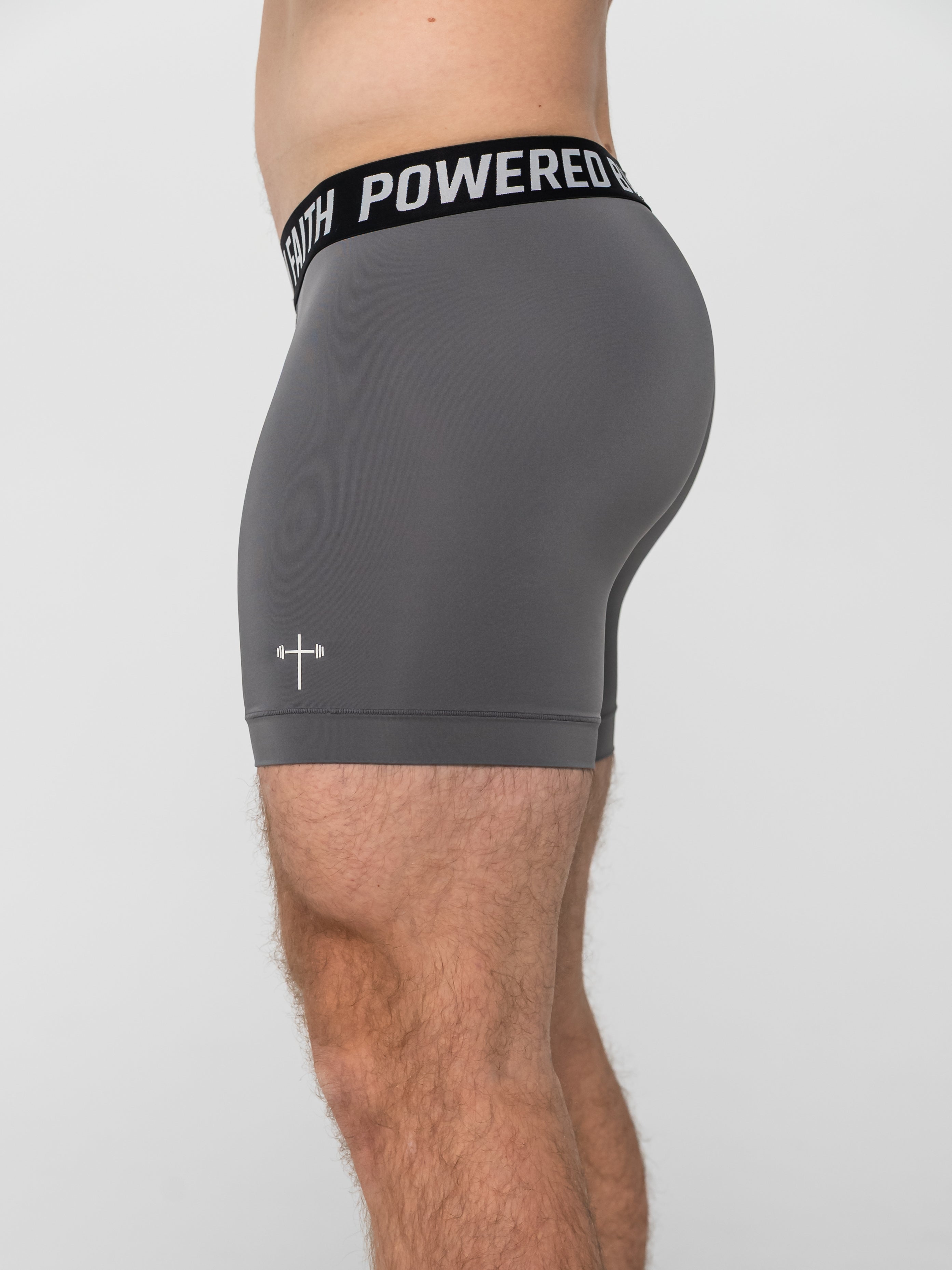 Powered By Faith Tech Boxer Briefs - HolStrength