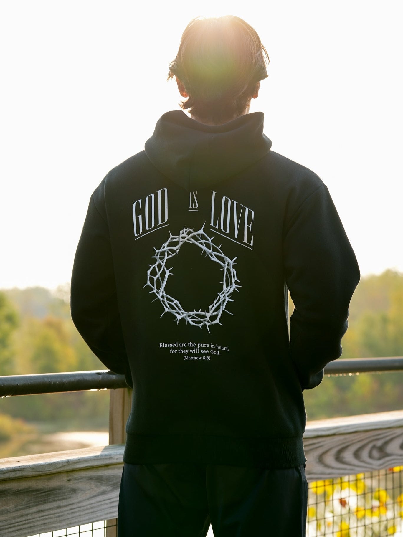 God Is Love Hoodie - HolStrength