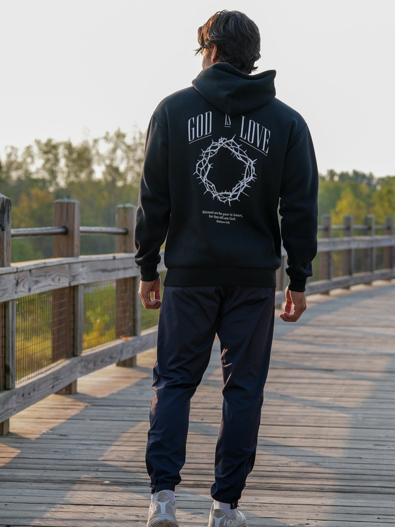 God Is Love Hoodie - HolStrength