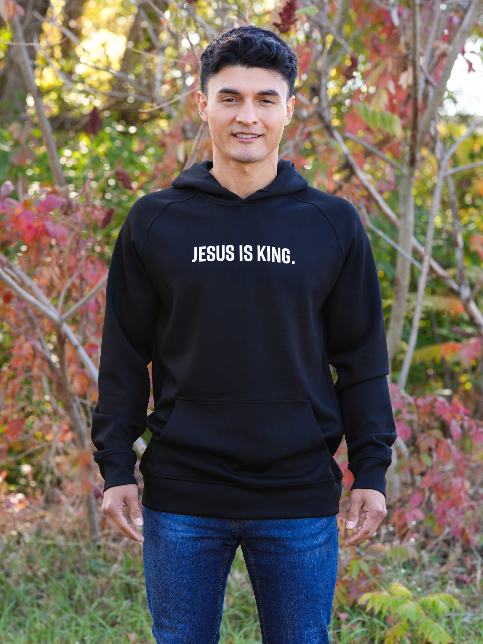 Jesus Is King Elite Hoodie - HolStrength