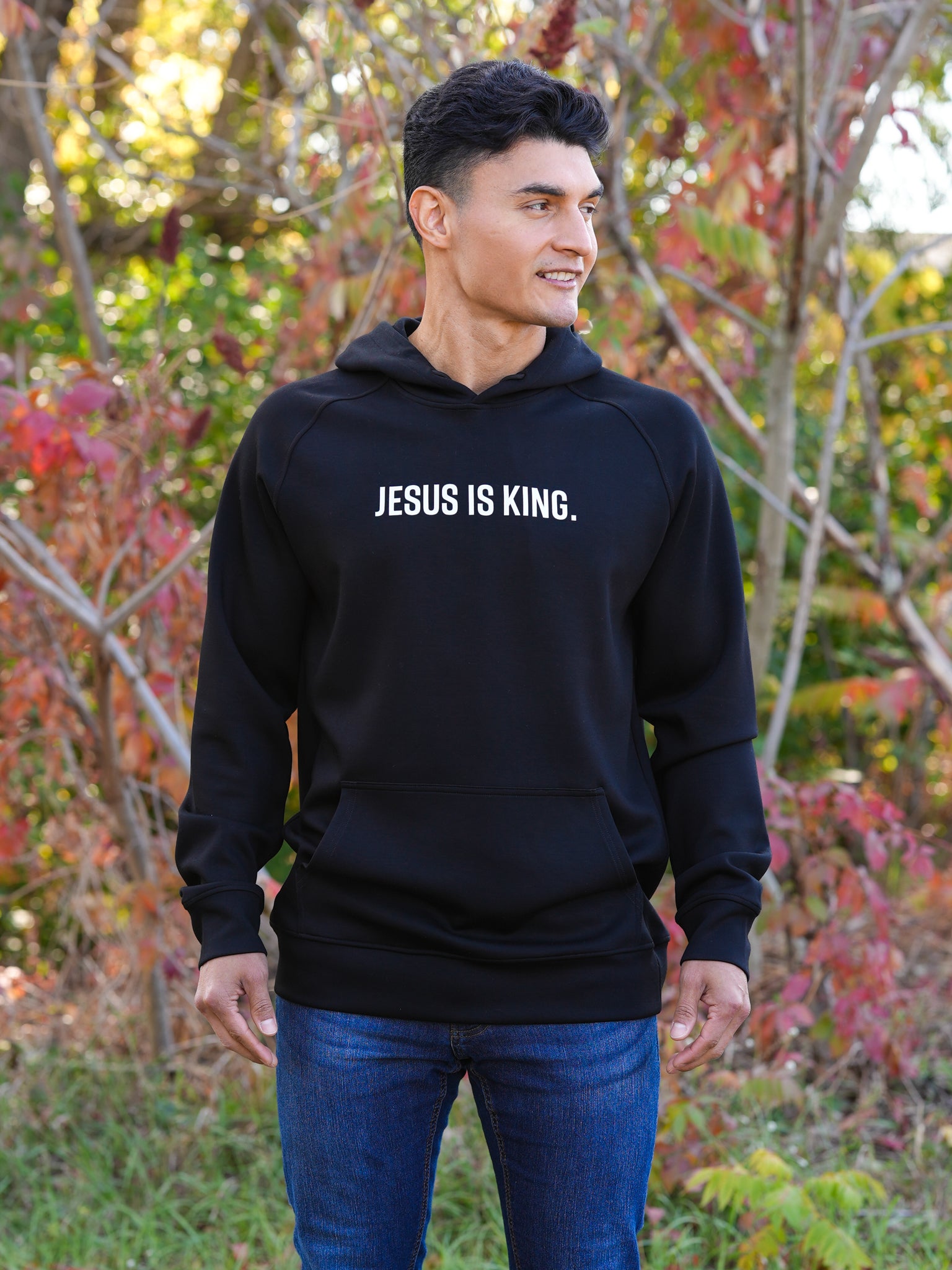 Jesus Is King Elite Hoodie - HolStrength