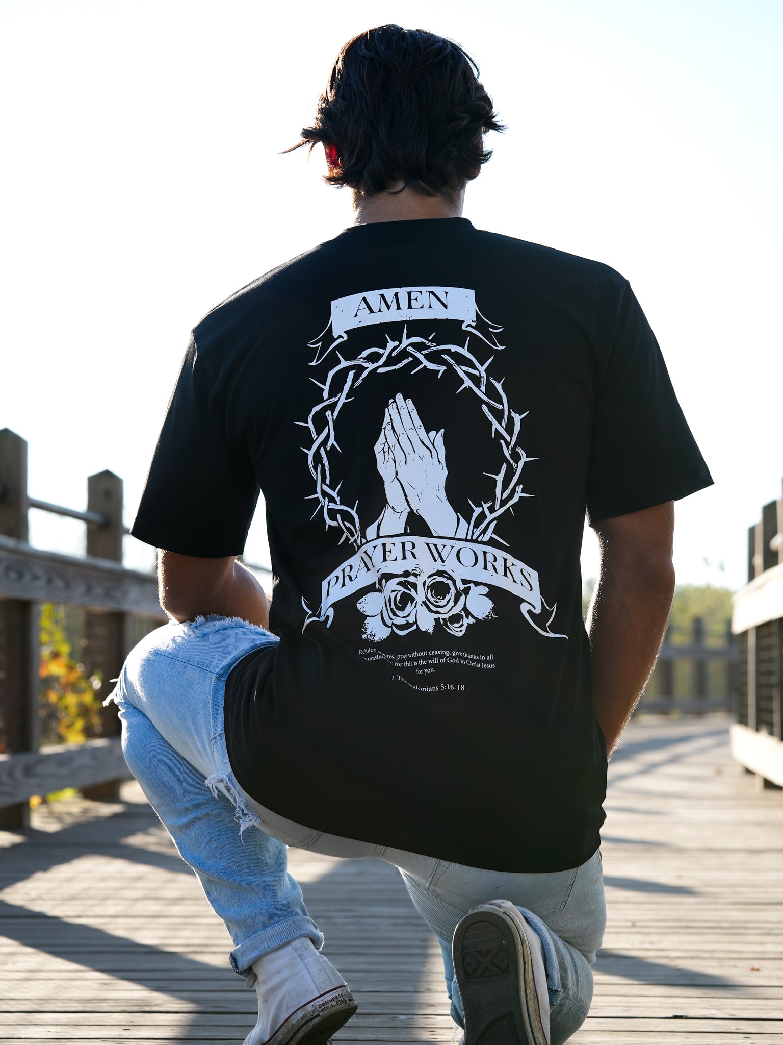 Prayer Works Tee - HolStrength