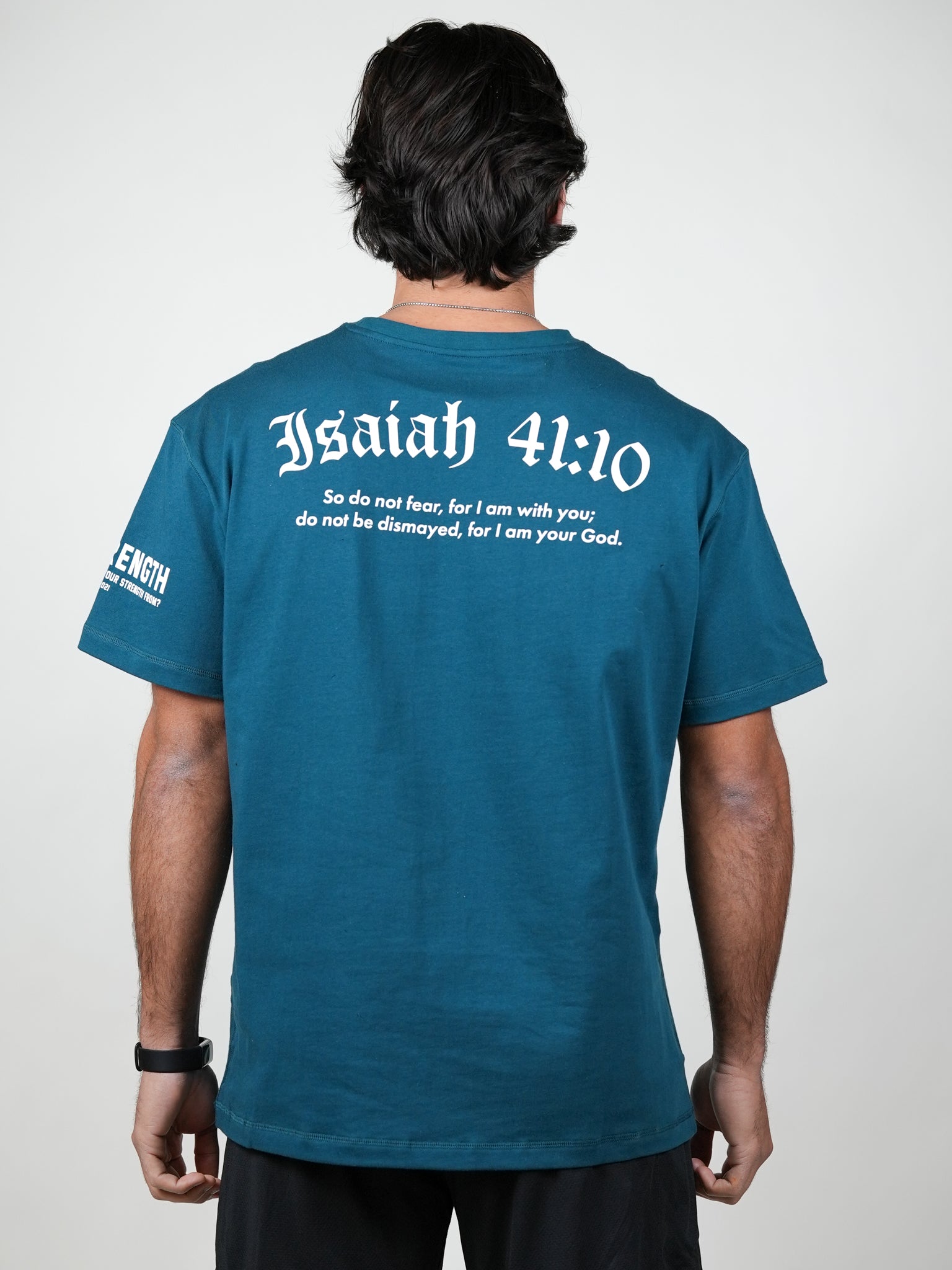 Isaiah 41:10 Oversized Tee - HolStrength