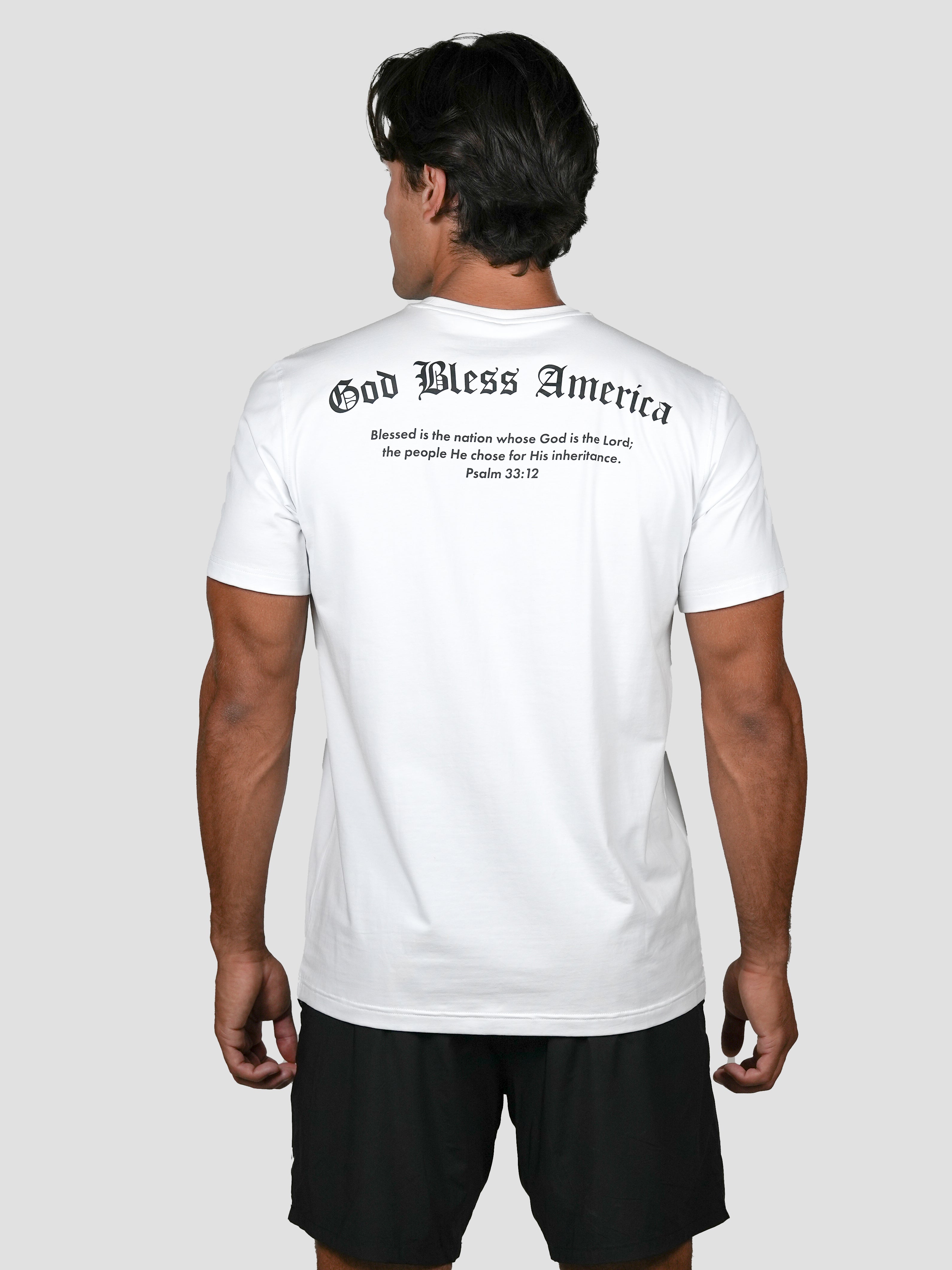 God Bless America Performance Tee - HolStrength