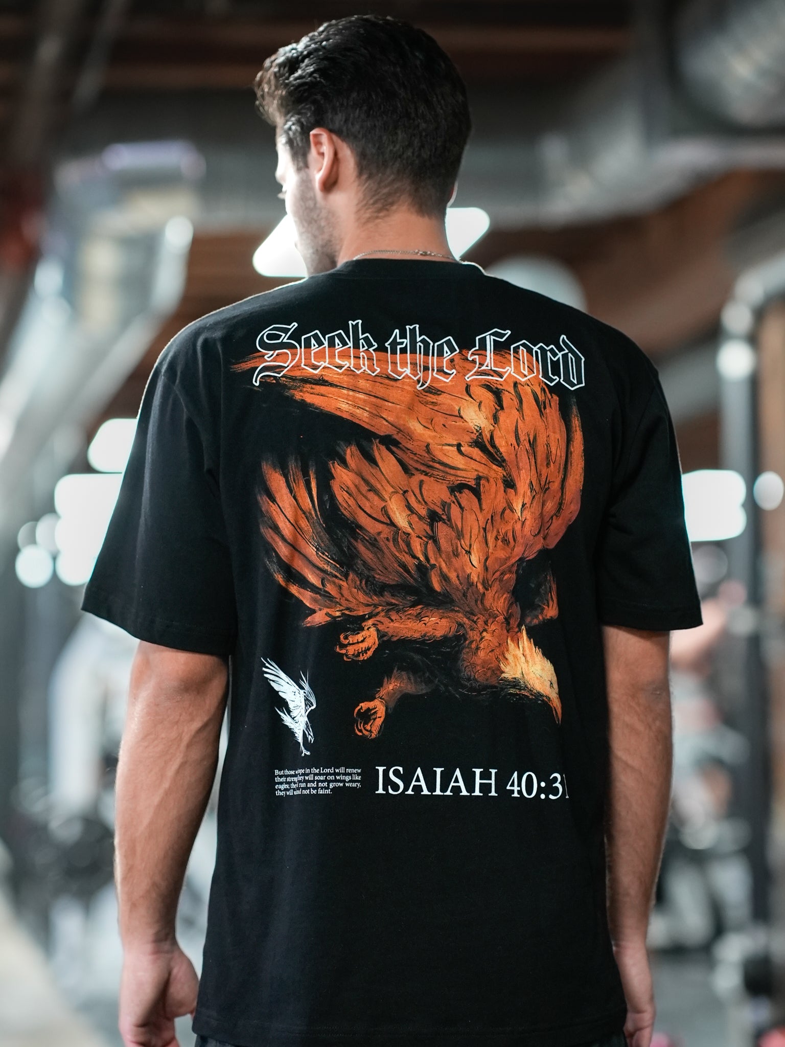 Seek The Lord Eagle Tee - HolStrength