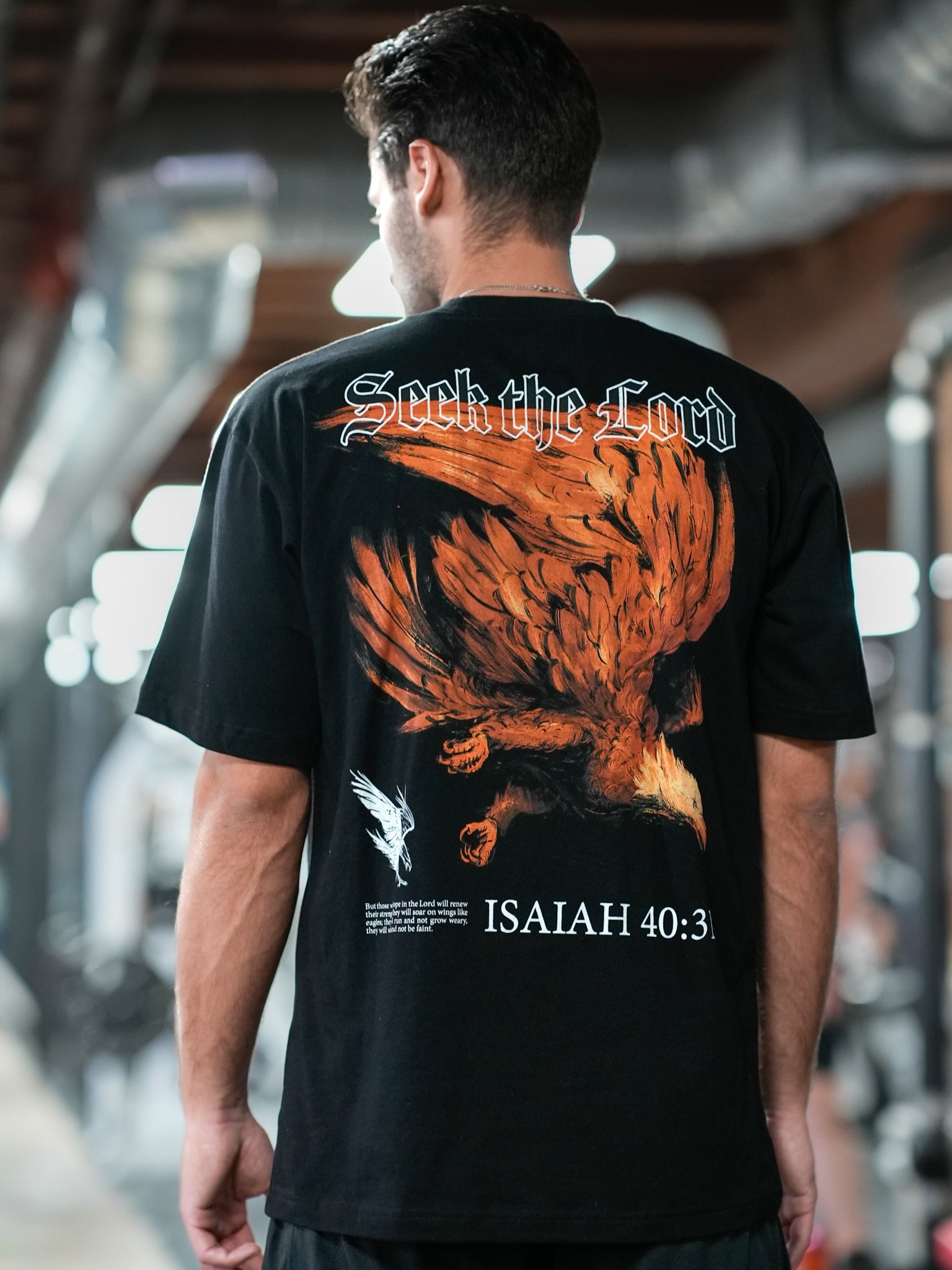 Seek The Lord Eagle Tee - HolStrength