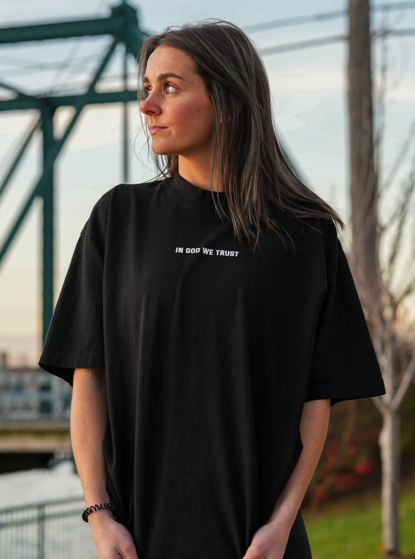 God Bless America Tee - Black HolStrength