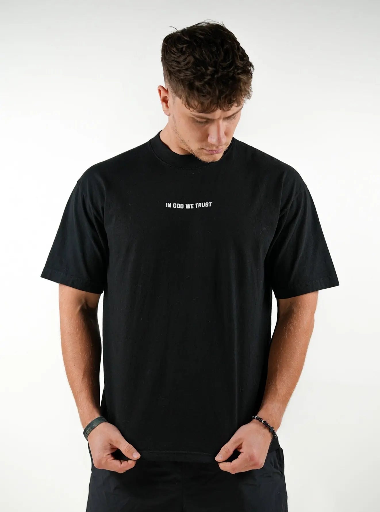 God Bless America Tee - Black HolStrength