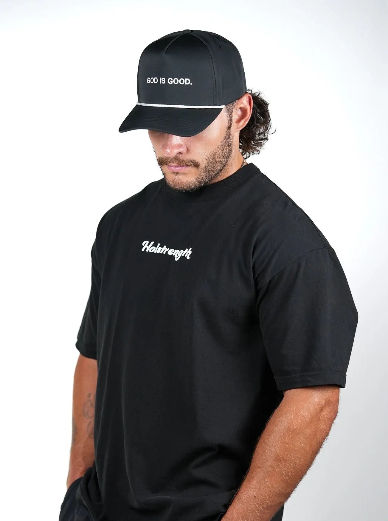 God Is Good Hat - Black HolStrength