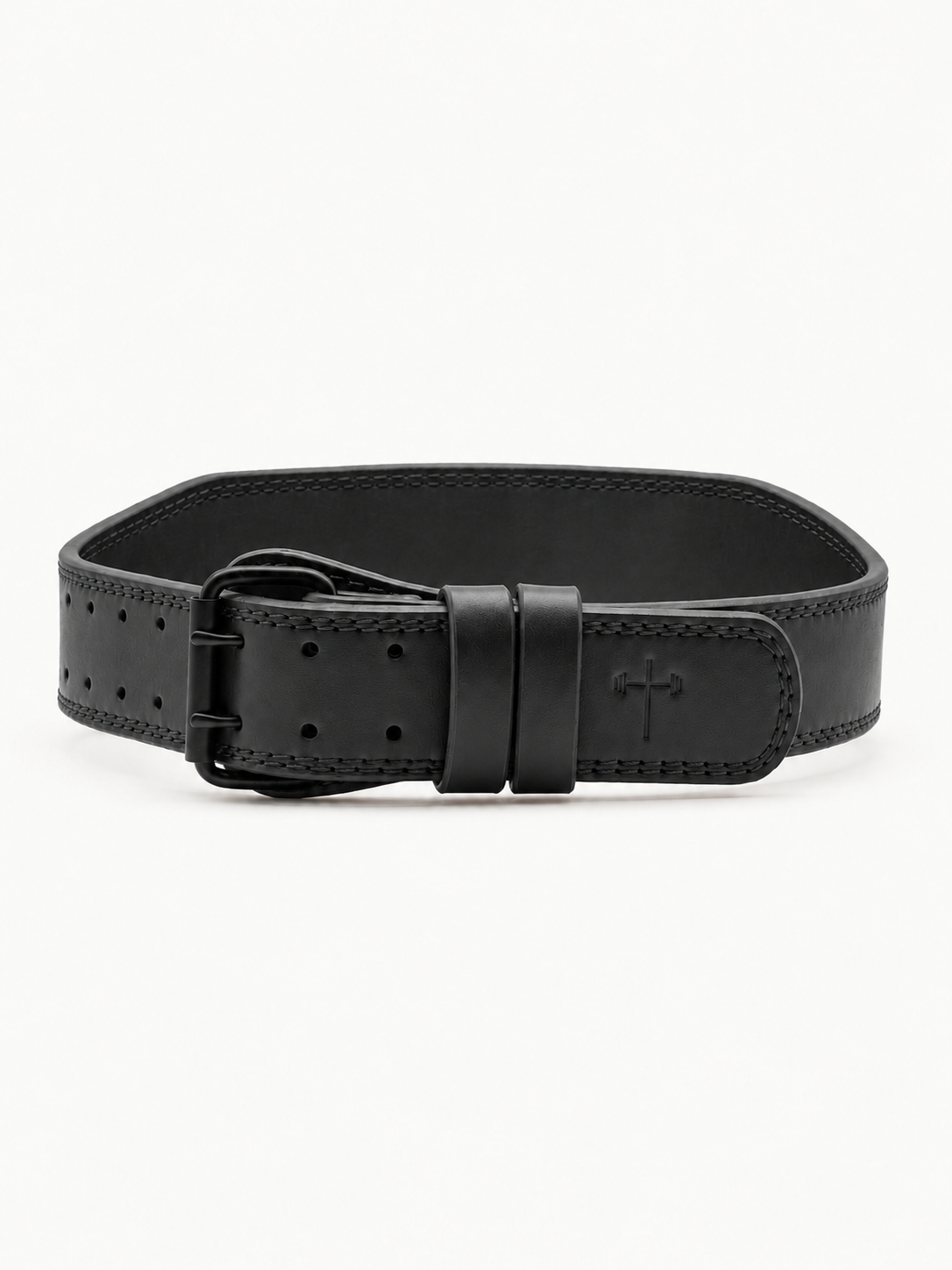 Philippians 4:13 Premium Leather 7MM Prong Belt