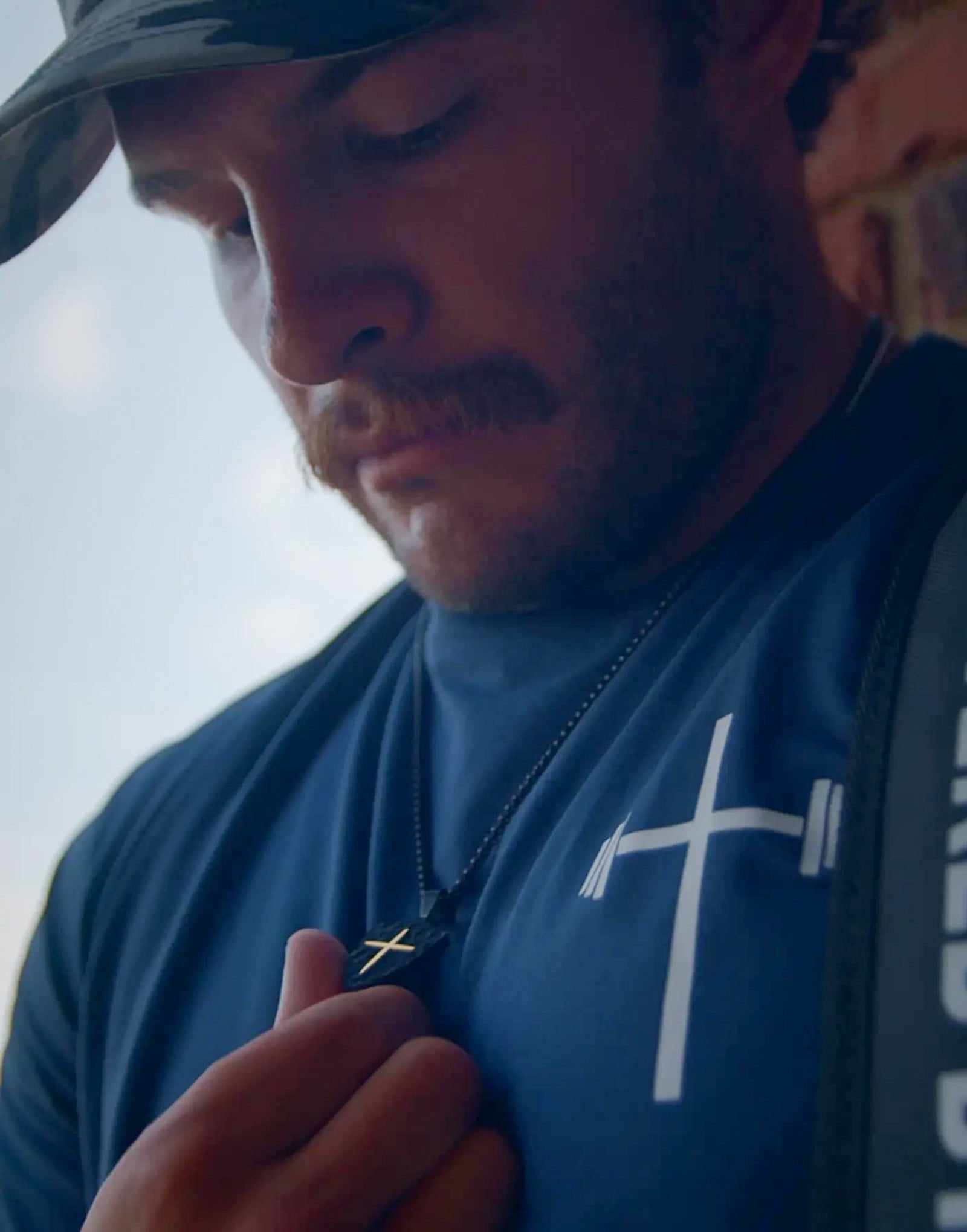 Cross Shield Pendant Necklace - HolStrength