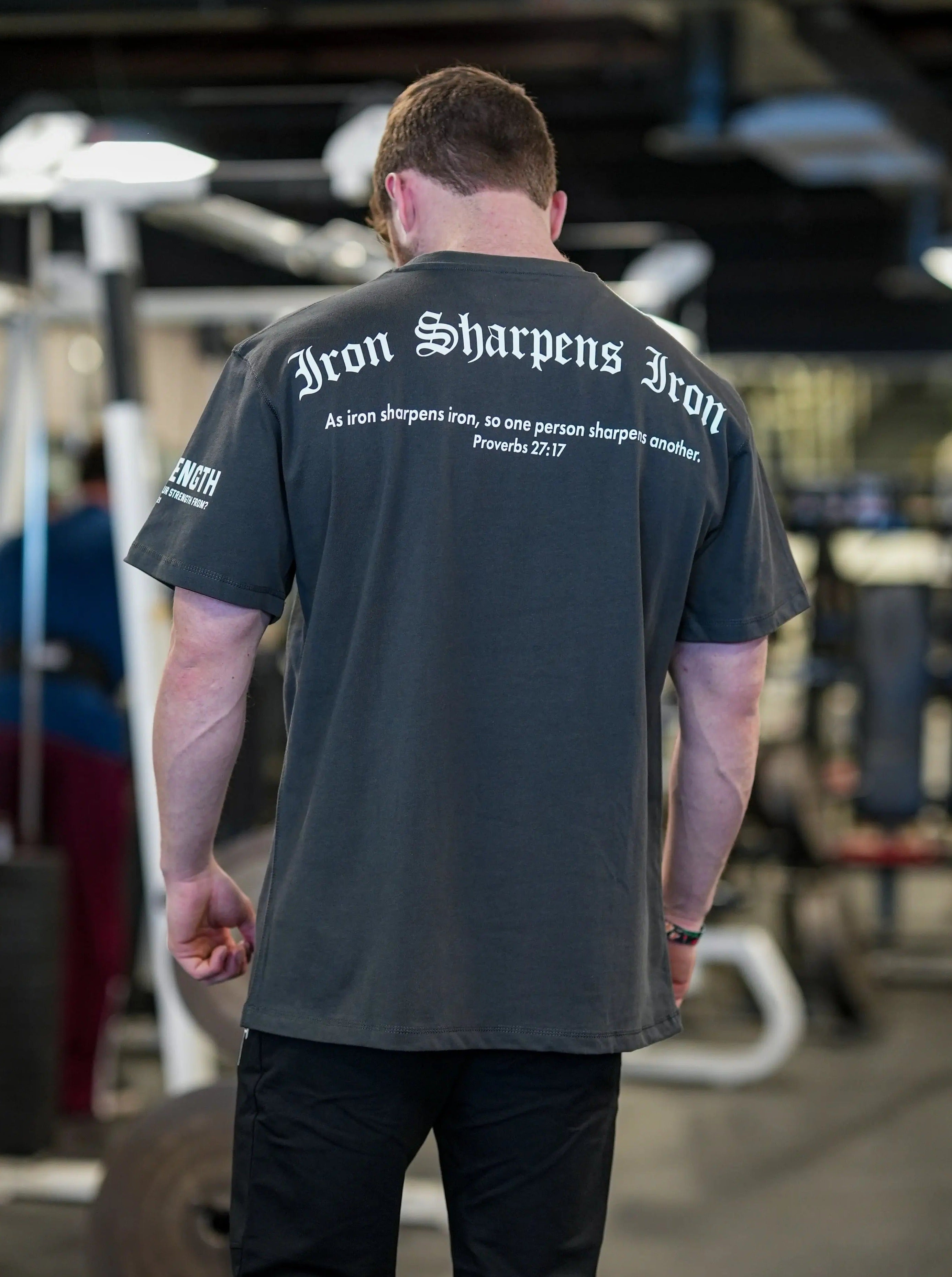 Iron Sharpens Iron Oversized Tee HolStrength