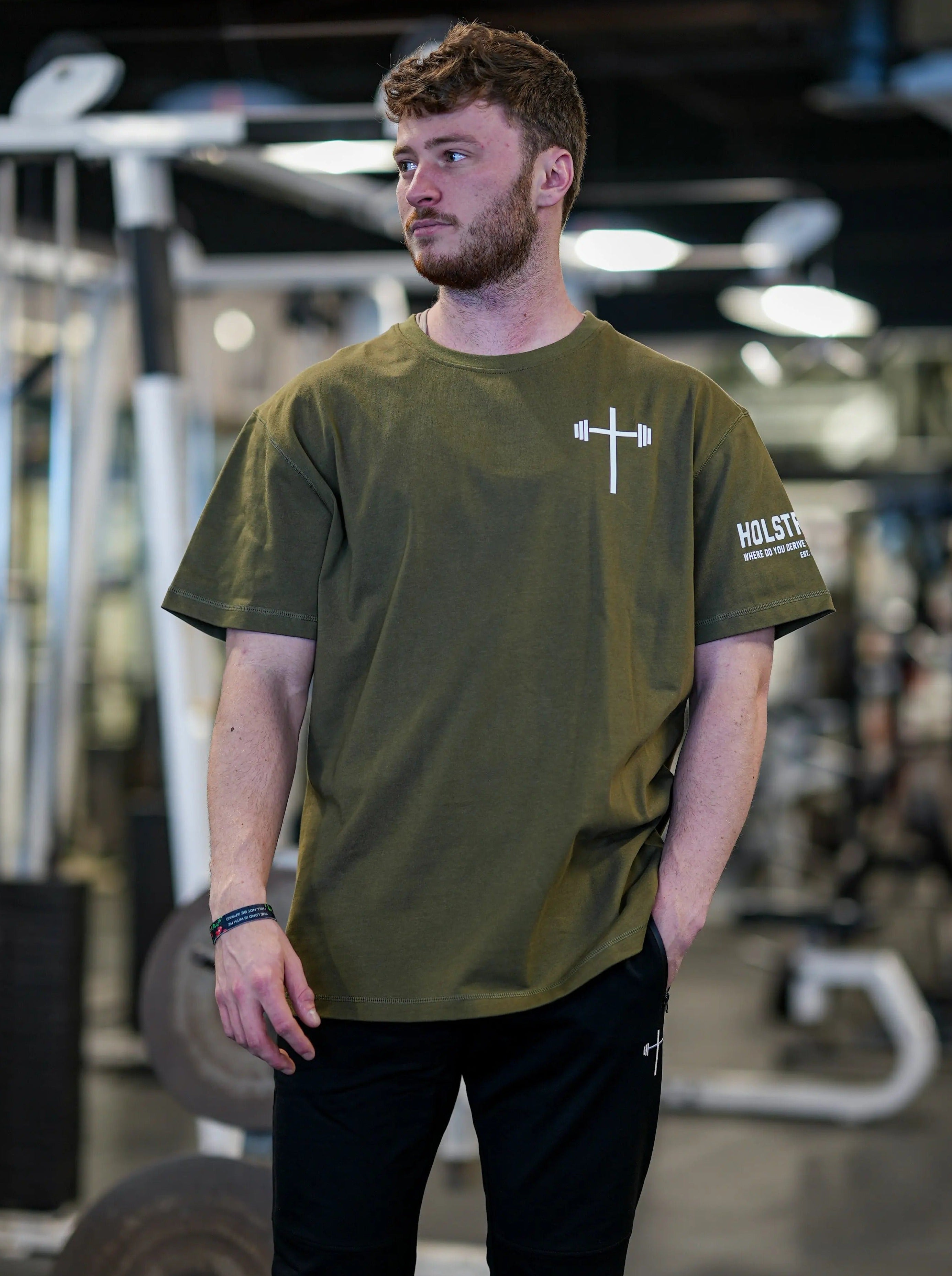 Jesus Is King Oversized Tee HolStrength