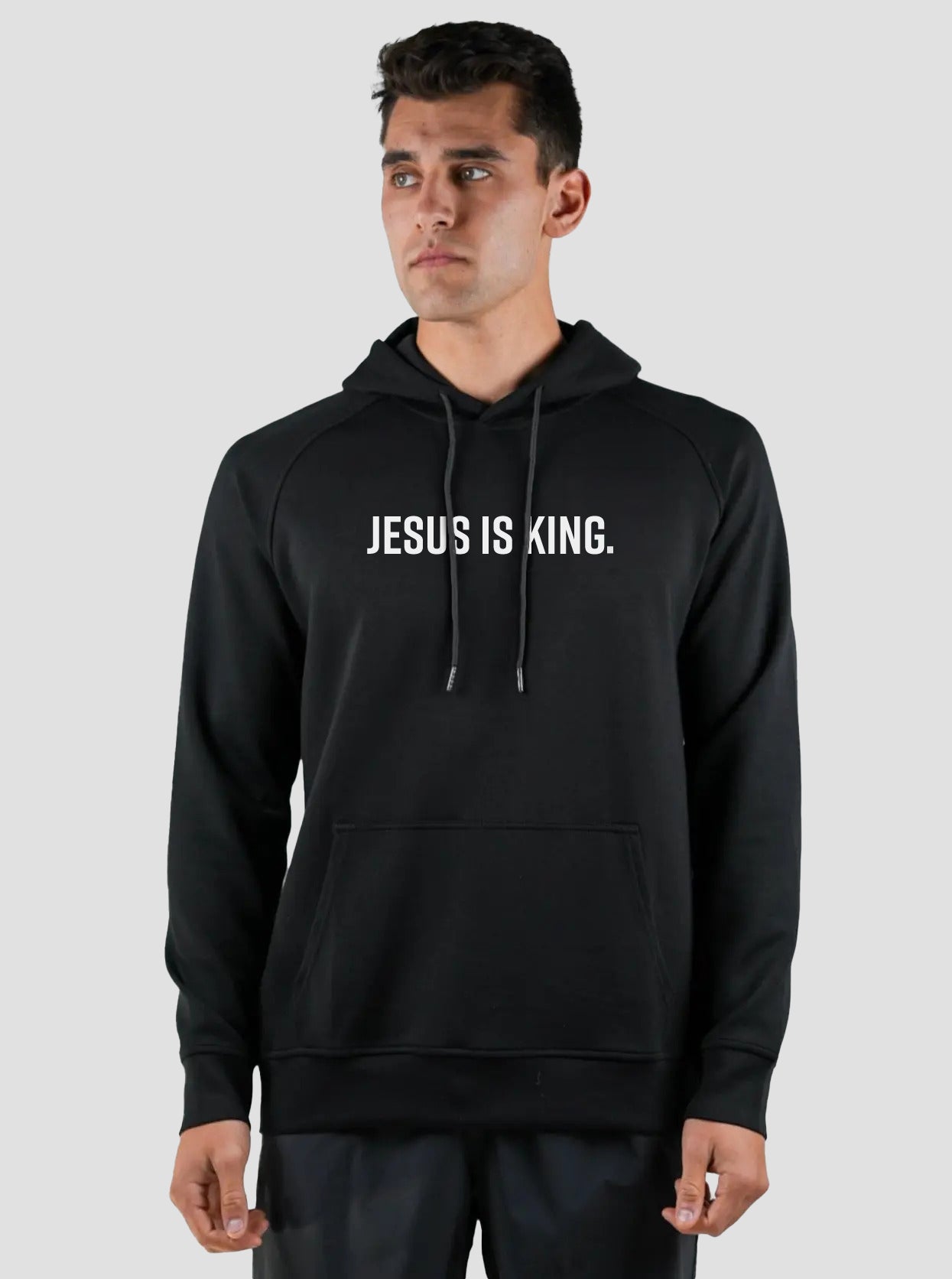 Jesus Is King Elite Hoodie - HolStrength