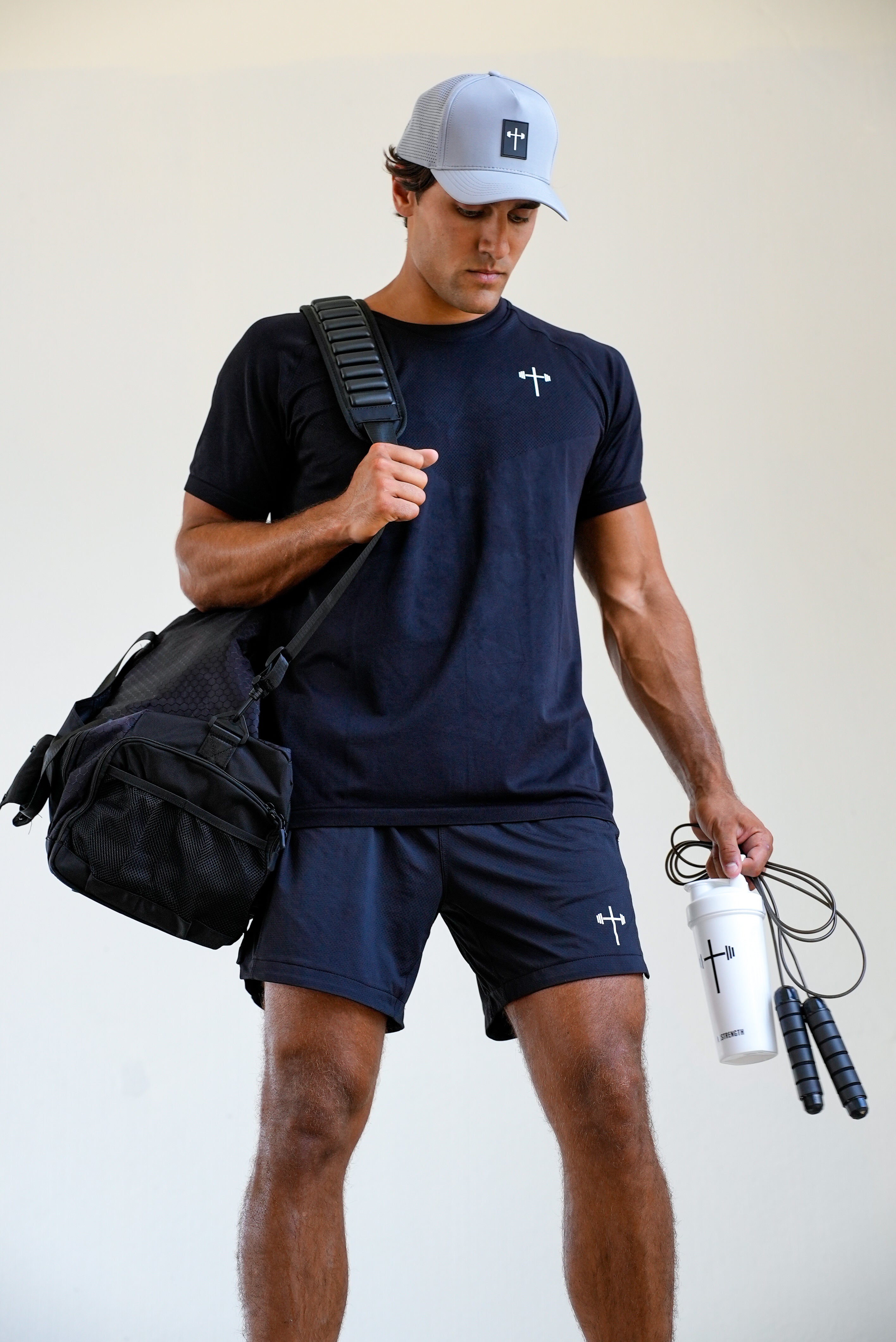 Powered By Faith Duffle Bag - HolStrength