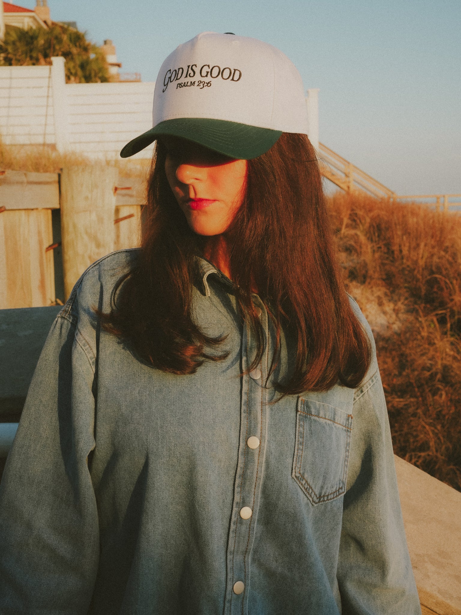 God is Good Embroidered Hat - HolStrength