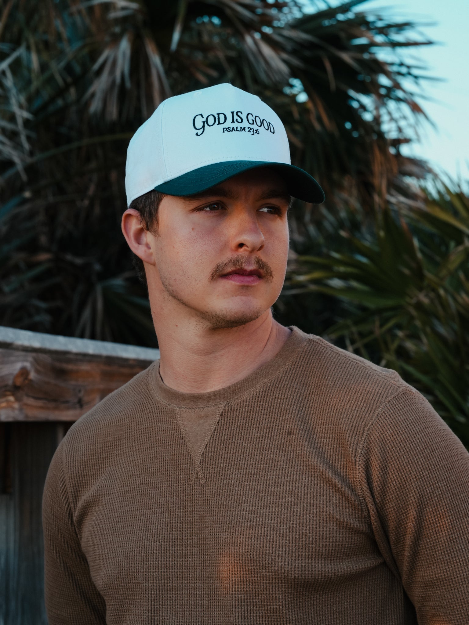 God is Good Embroidered Hat - HolStrength