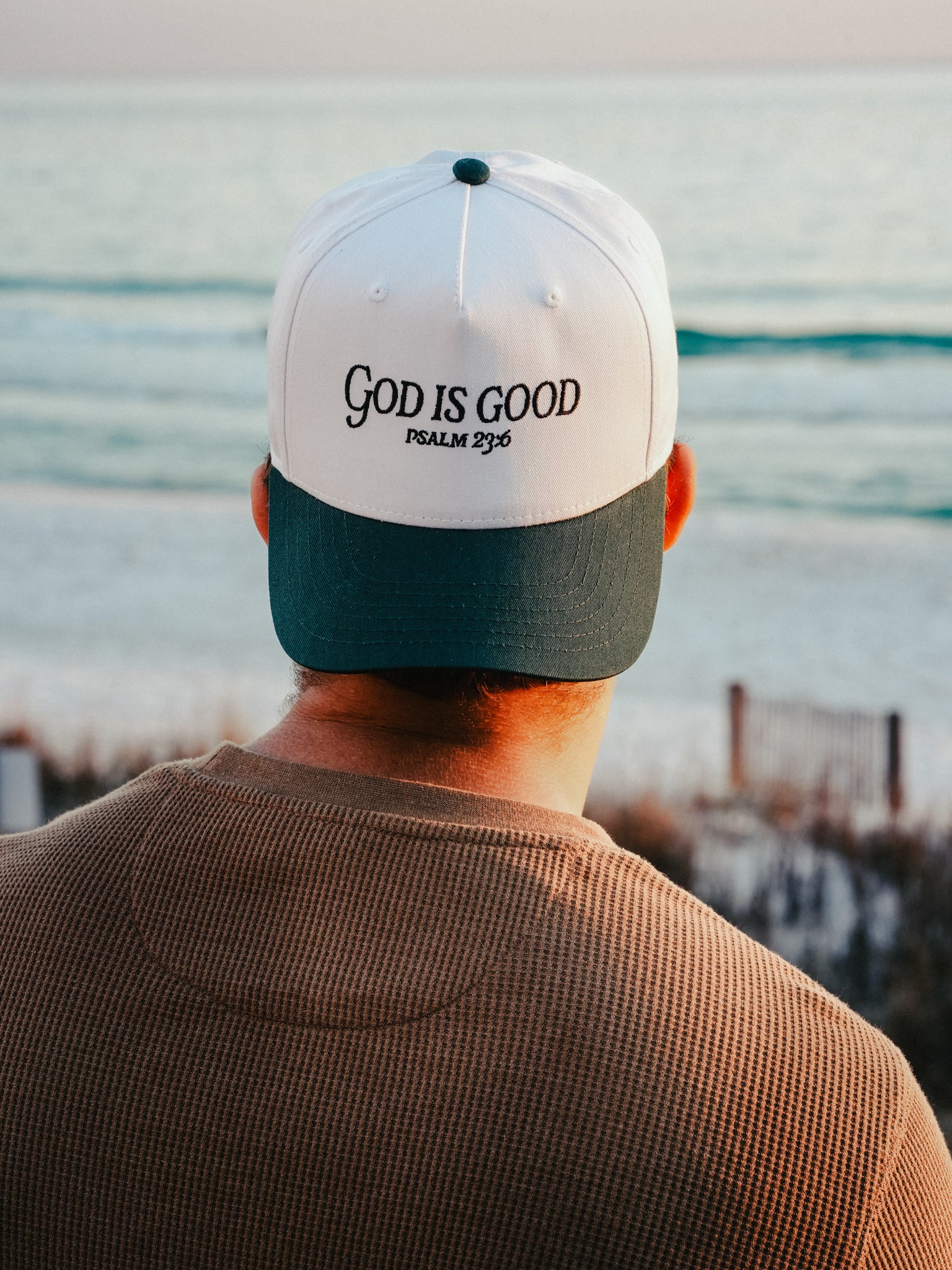 God is Good Embroidered Hat - HolStrength