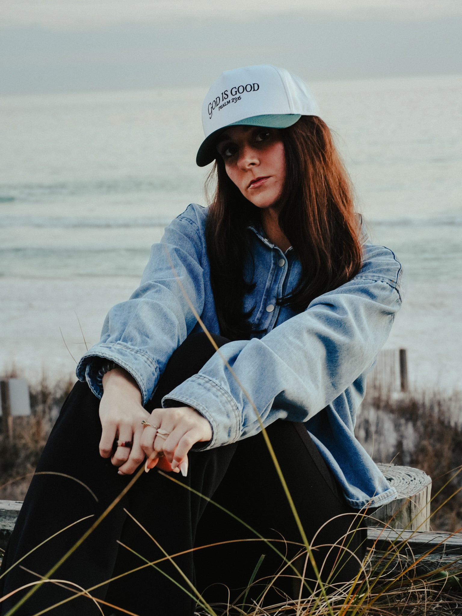 God is Good Embroidered Hat - HolStrength