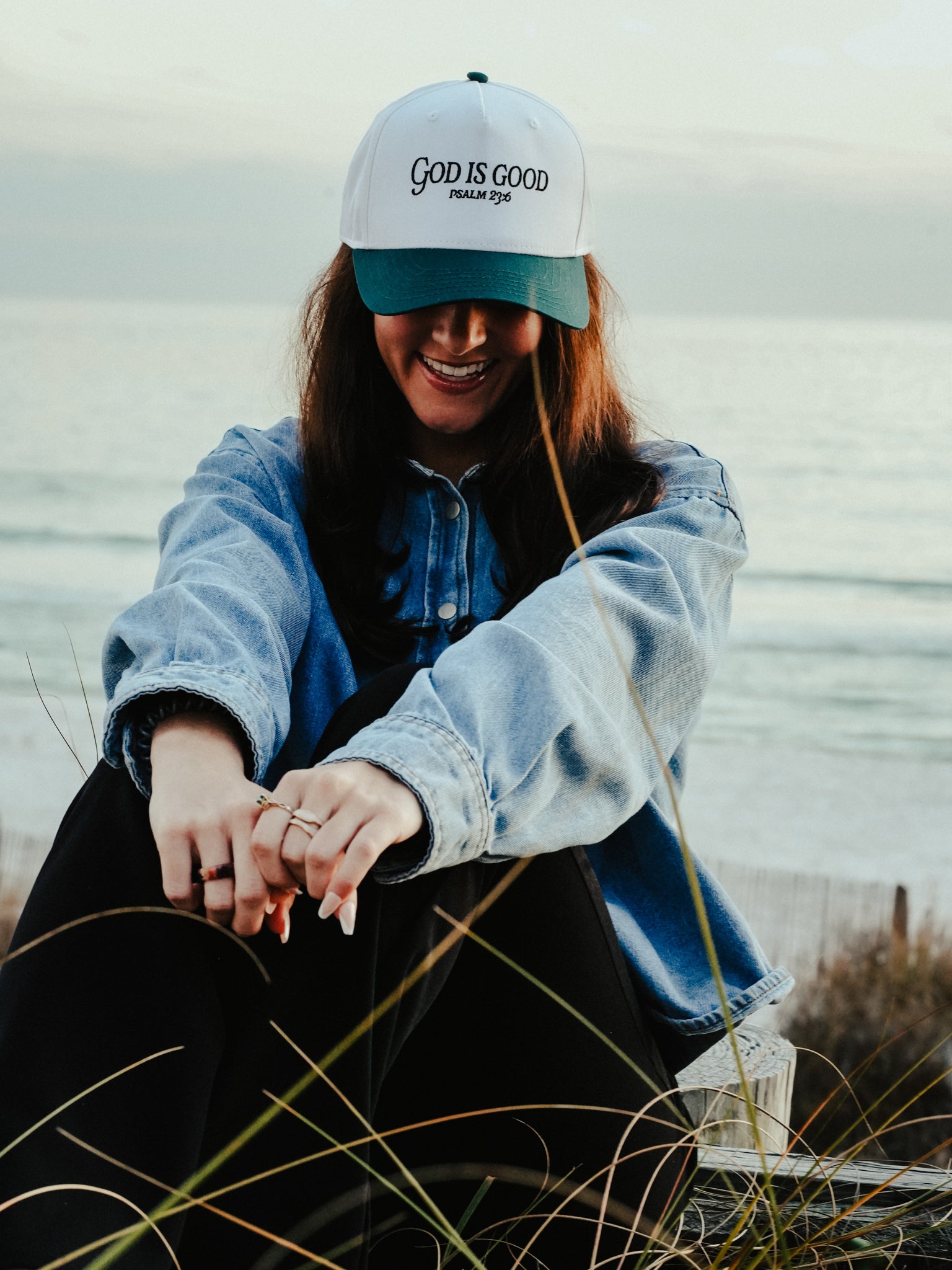 God is Good Embroidered Hat - HolStrength