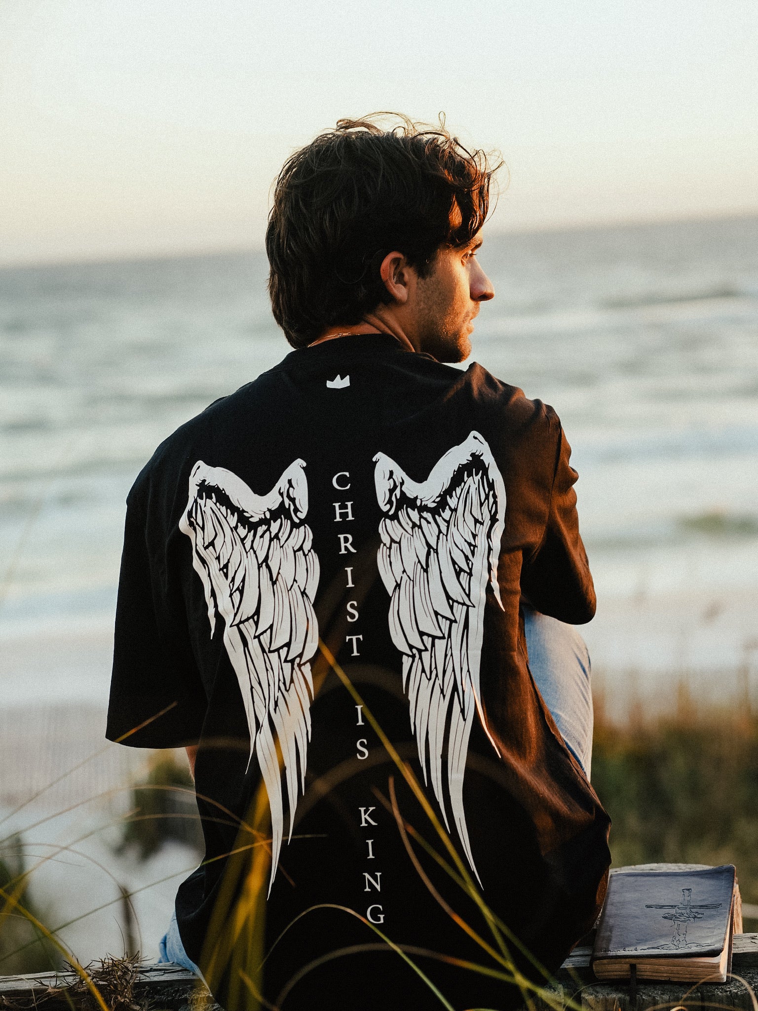 Christ Is King Wing Tee - HolStrength