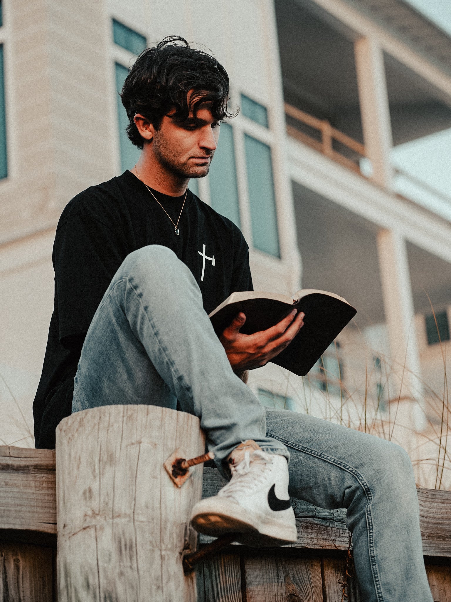 Christ Is King Wing Tee - HolStrength