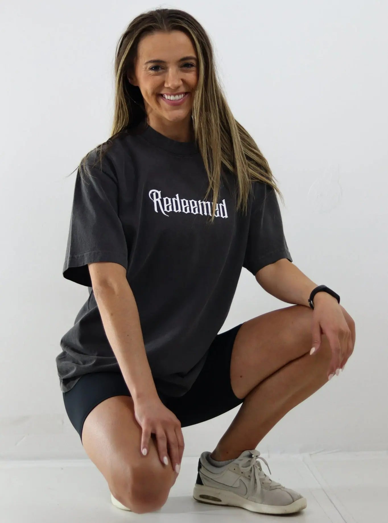 Redeemed Tee - Vintage Black HolStrength