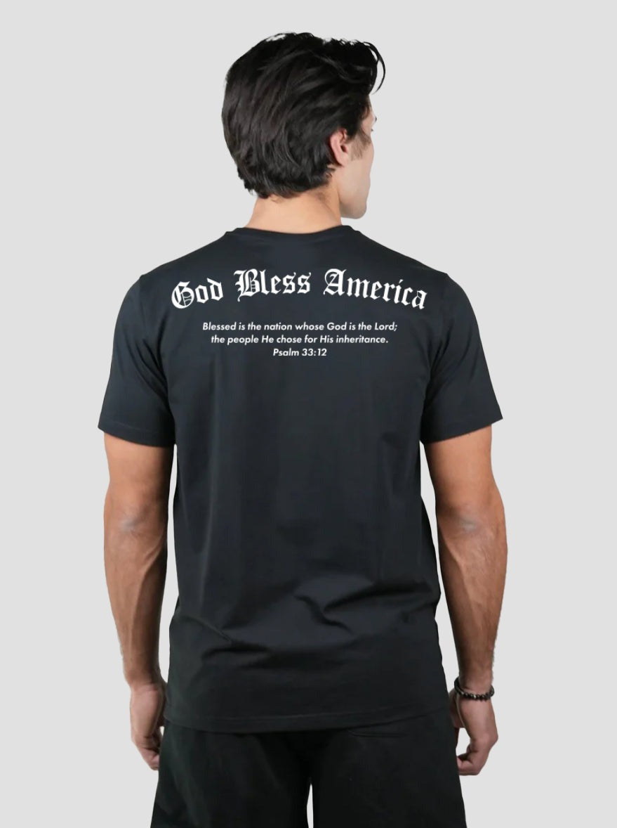 God Bless America Performance Tee - HolStrength