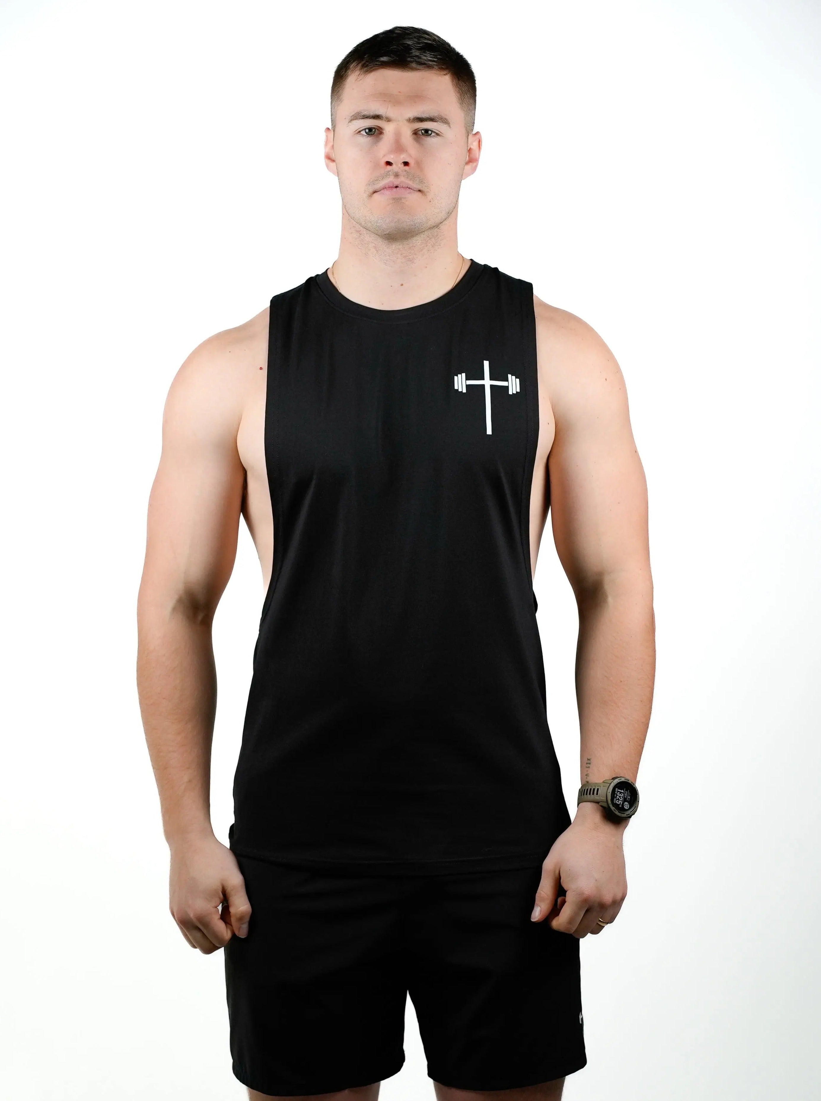 To God Be The Glory Cut Off - Black HolStrength