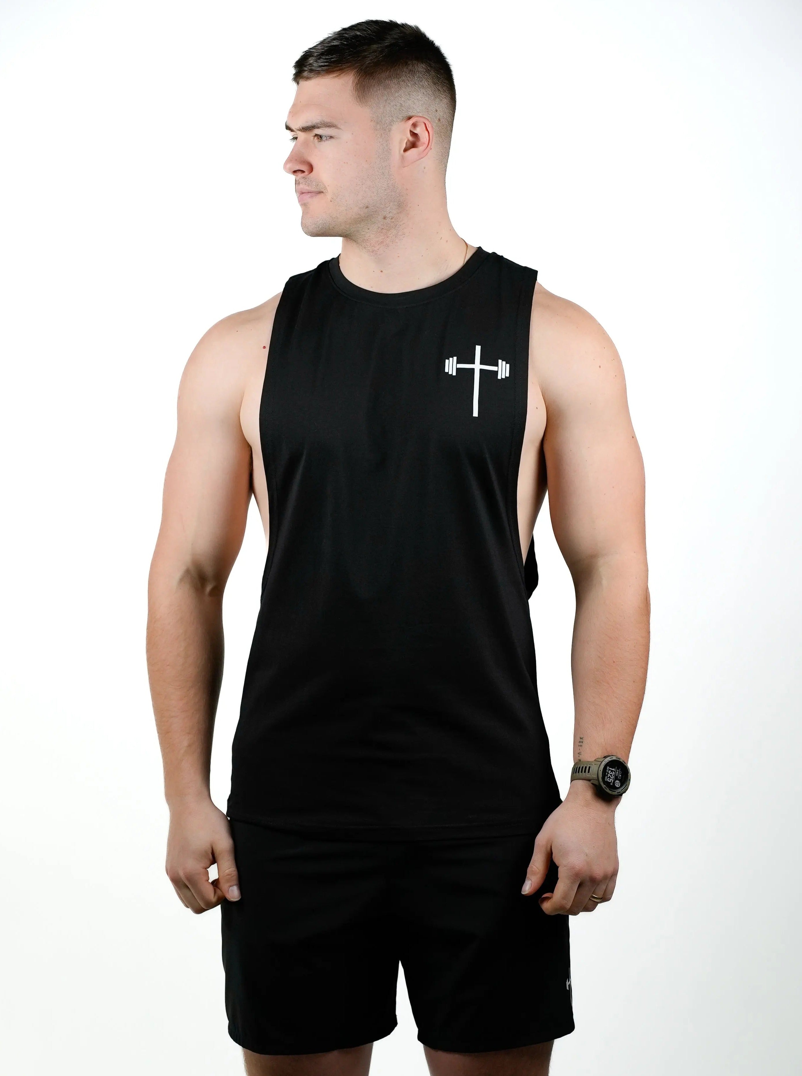 To God Be The Glory Cut Off - Black HolStrength