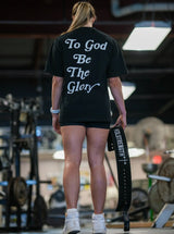 To God Be The Glory Tee - Black HolStrength