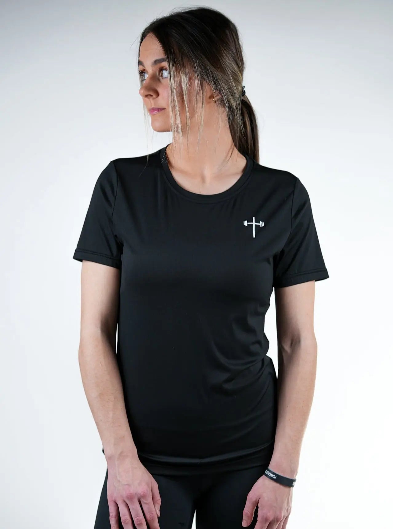 Women's Performance Tee - Black HolStrength