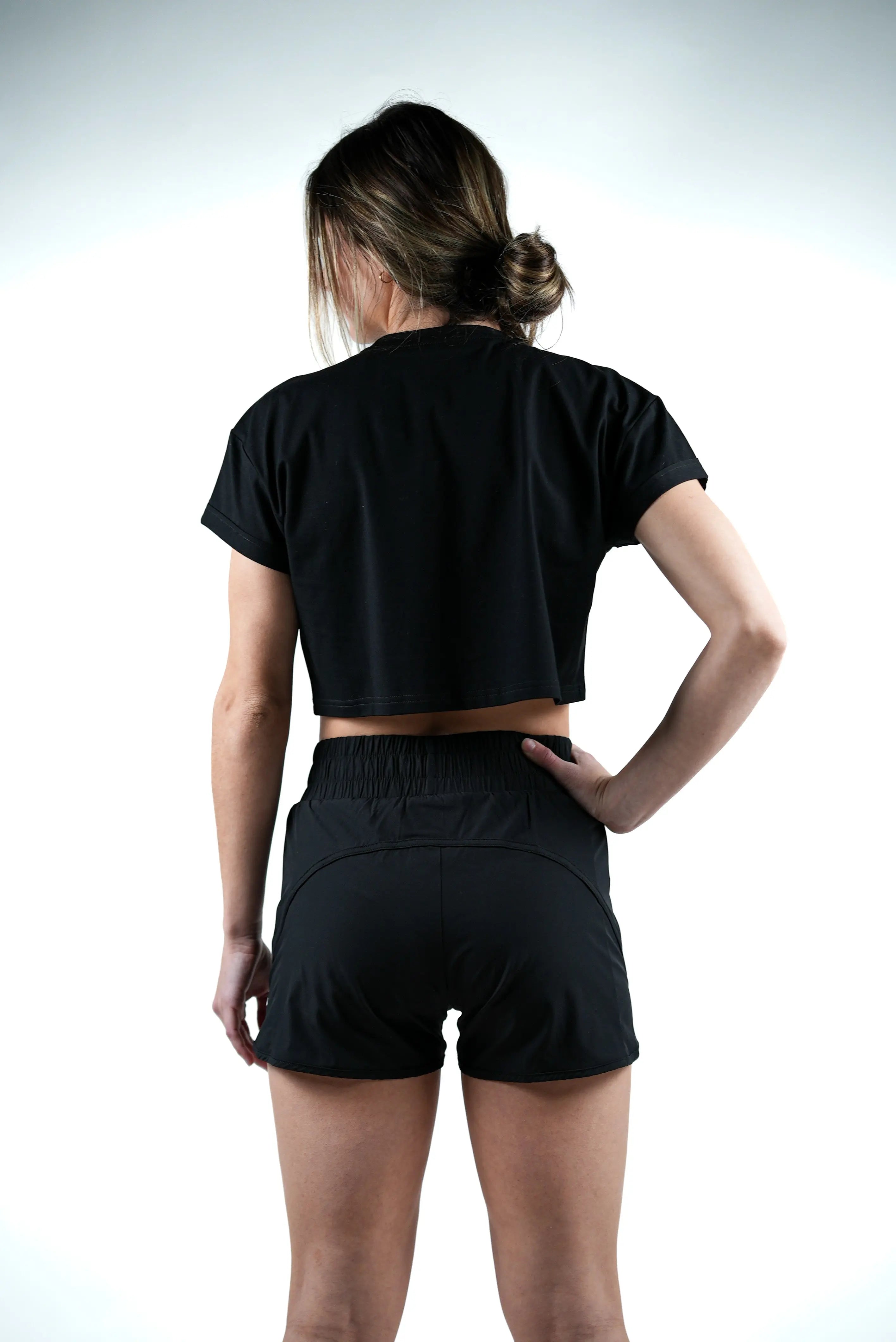 Women's Running Shorts - Black HolStrength
