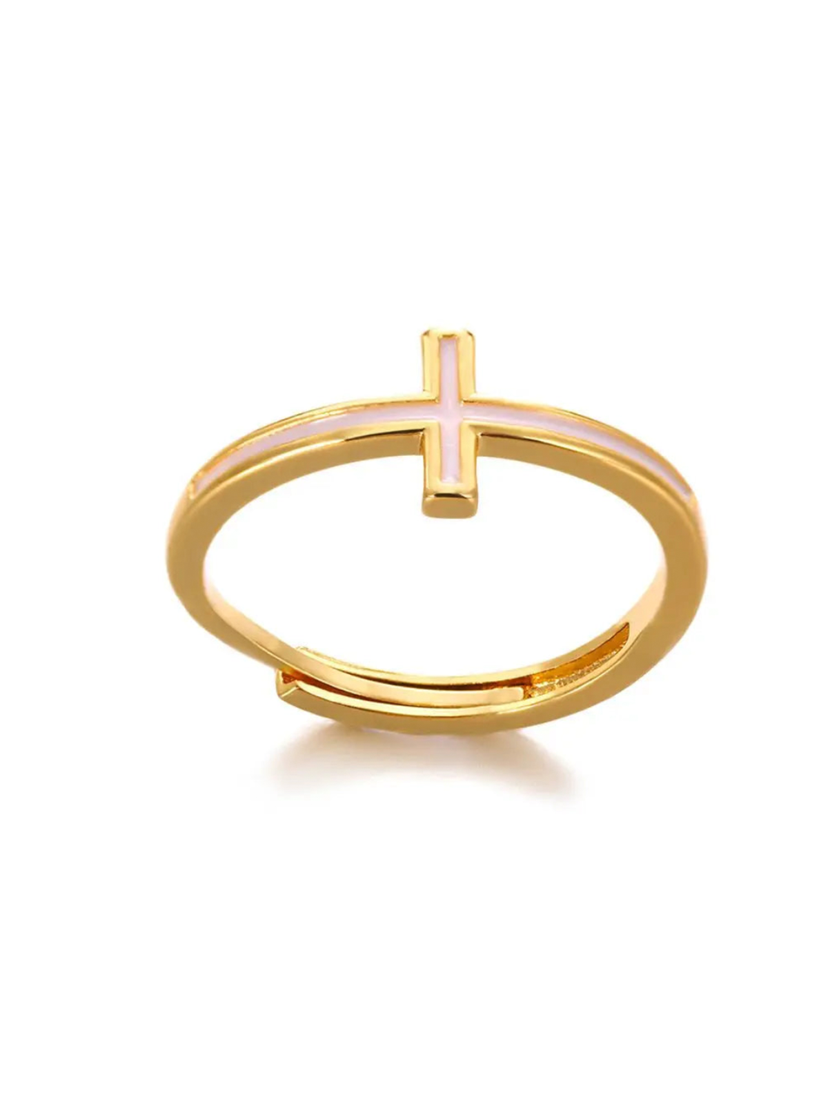 Women's Faith Cross Ring - HolStrength