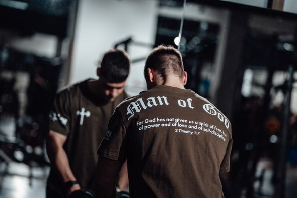Christian athlete reflecting after a workout for HolStrength article about what the Bible says about fitness