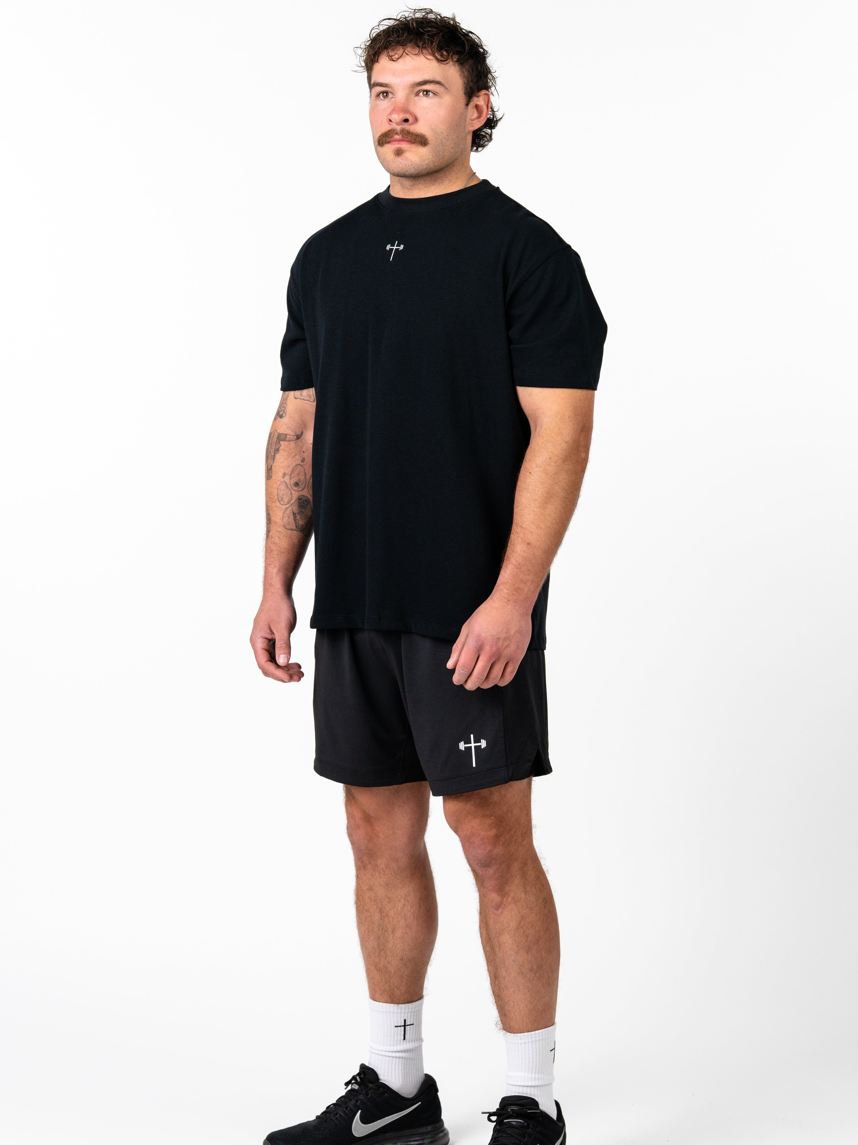 Christ is King Wing Premium Oversized Tee