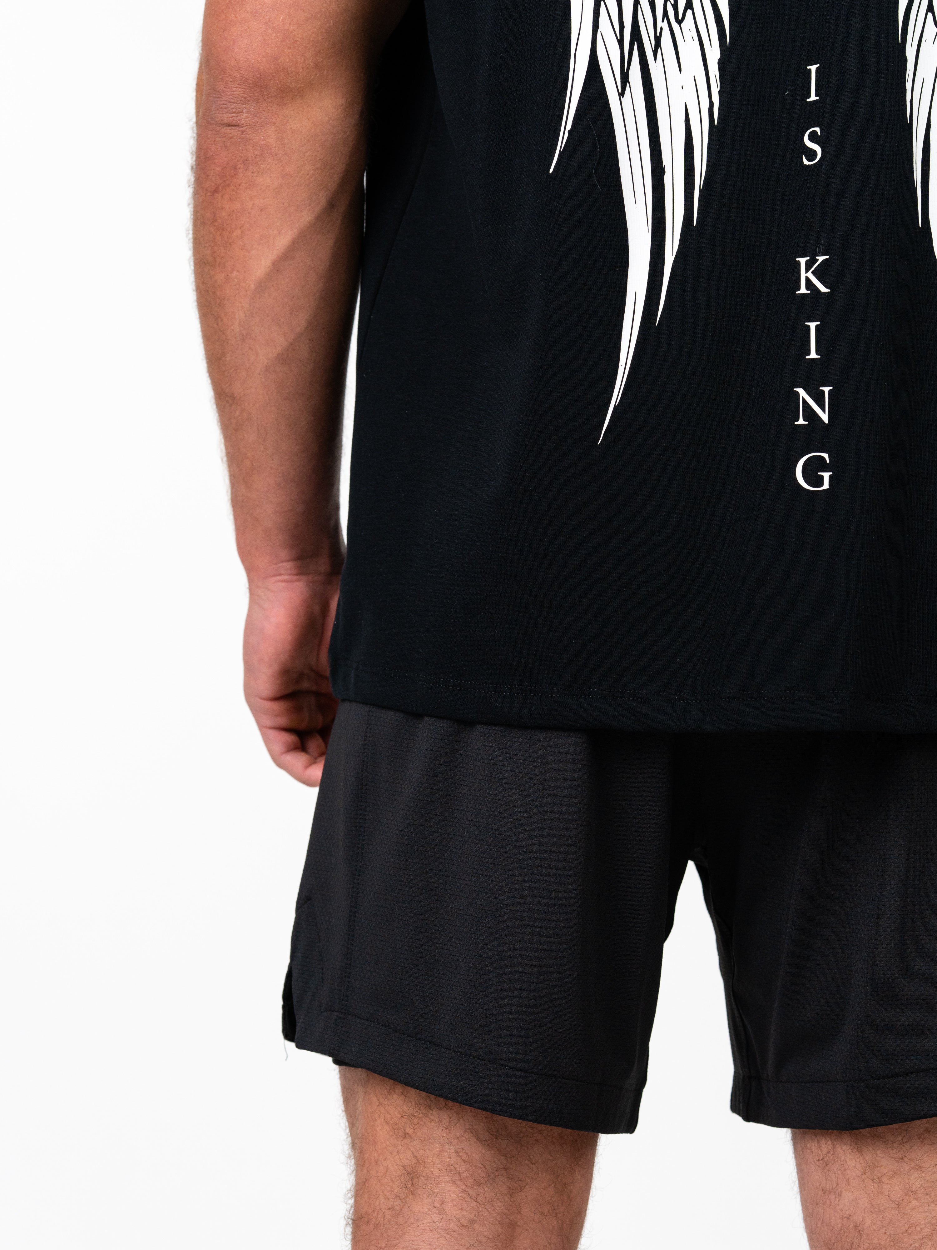 Christ is King Wing Premium Oversized Tee