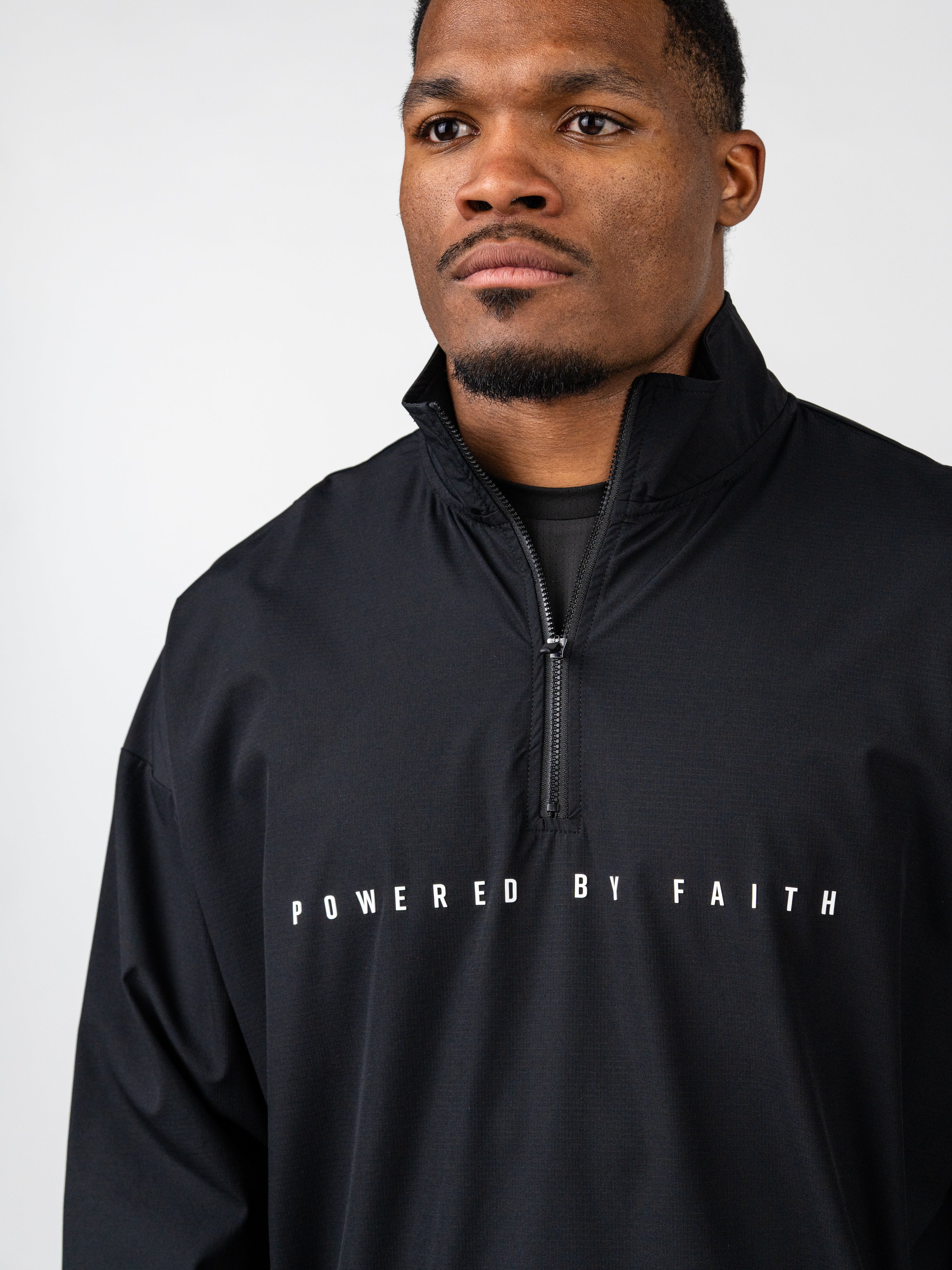 Powered By Faith Pullover Jacket