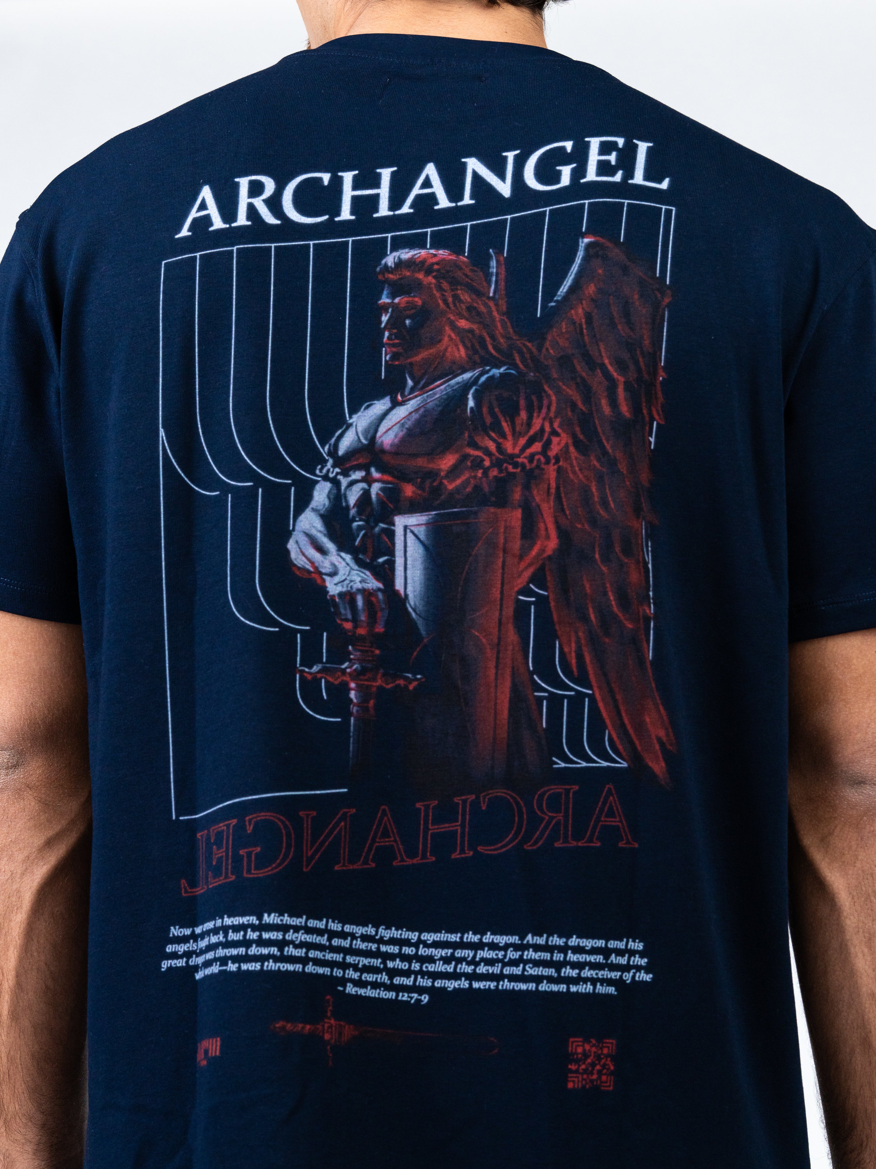 Archangel Michael Premium Oversized Tee